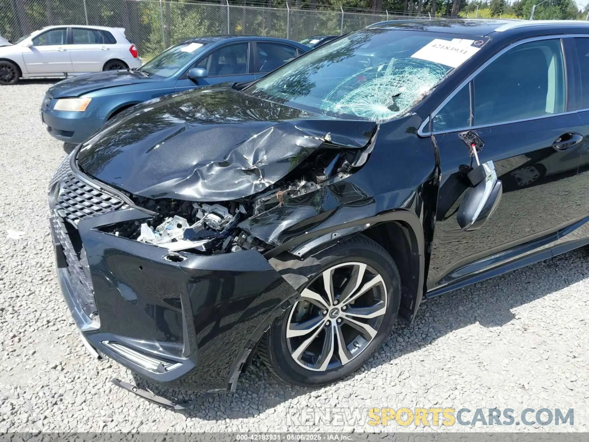 6 Photograph of a damaged car 2T2HZMDA8LC236999 LEXUS RX 350 2020