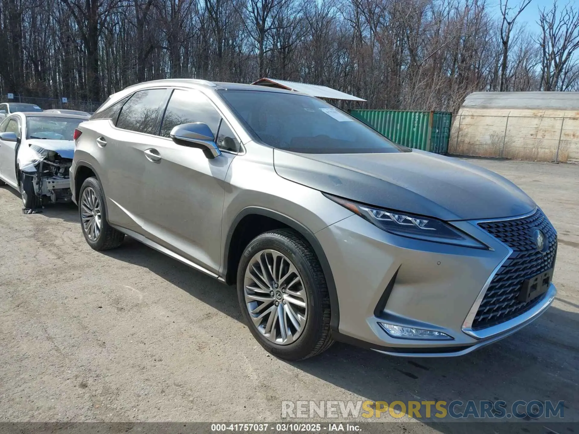 1 Photograph of a damaged car 2T2JZMDA8LC248183 LEXUS RX 350 2020
