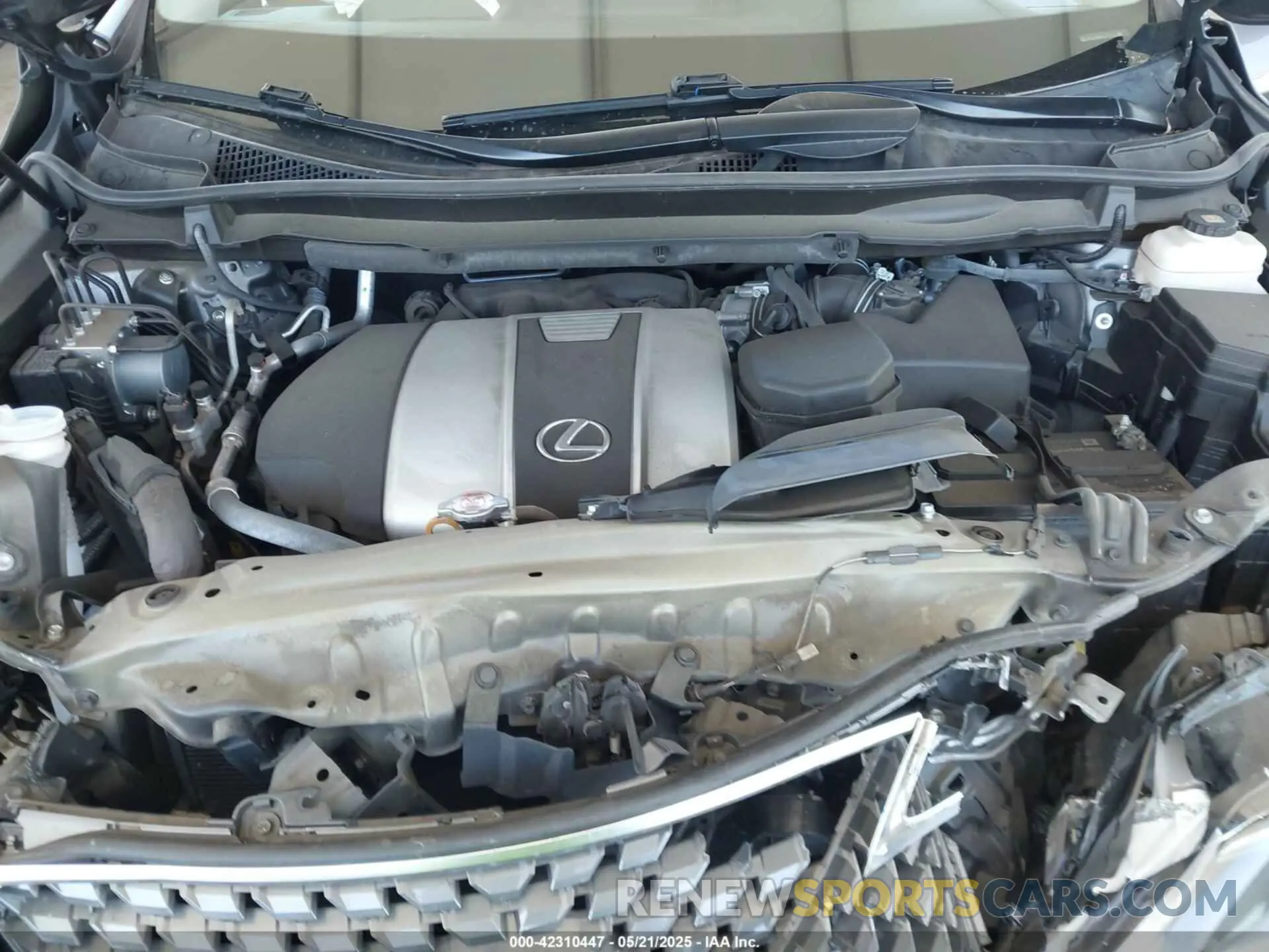 10 Photograph of a damaged car 2T2JZMDA9LC217072 LEXUS RX 350 2020