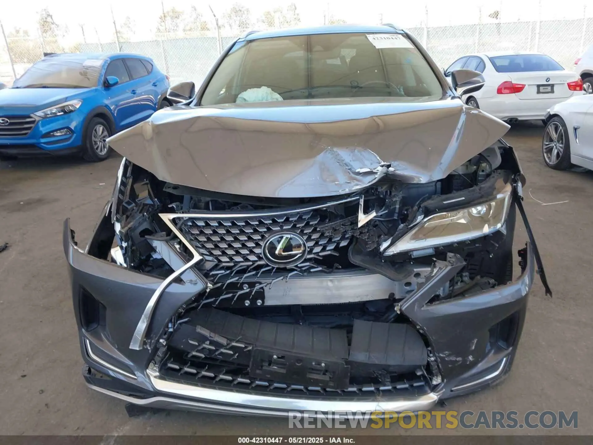 12 Photograph of a damaged car 2T2JZMDA9LC217072 LEXUS RX 350 2020