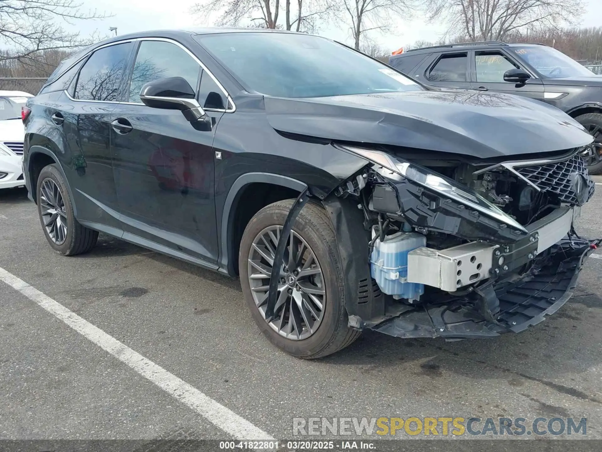 1 Photograph of a damaged car 2T2SZMDA8LC256854 LEXUS RX 350 2020