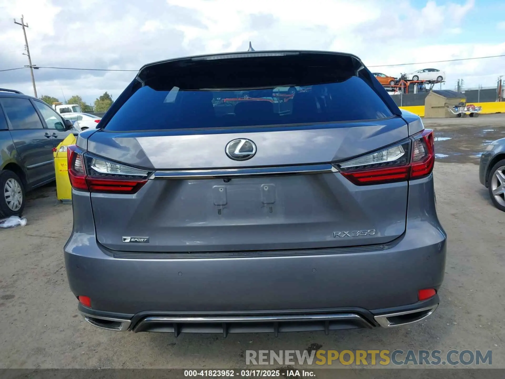 16 Photograph of a damaged car 2T2SZMDA9LC221224 LEXUS RX 350 2020