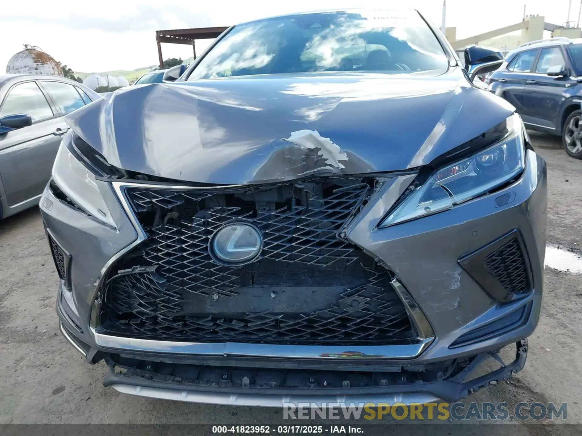 6 Photograph of a damaged car 2T2SZMDA9LC221224 LEXUS RX 350 2020