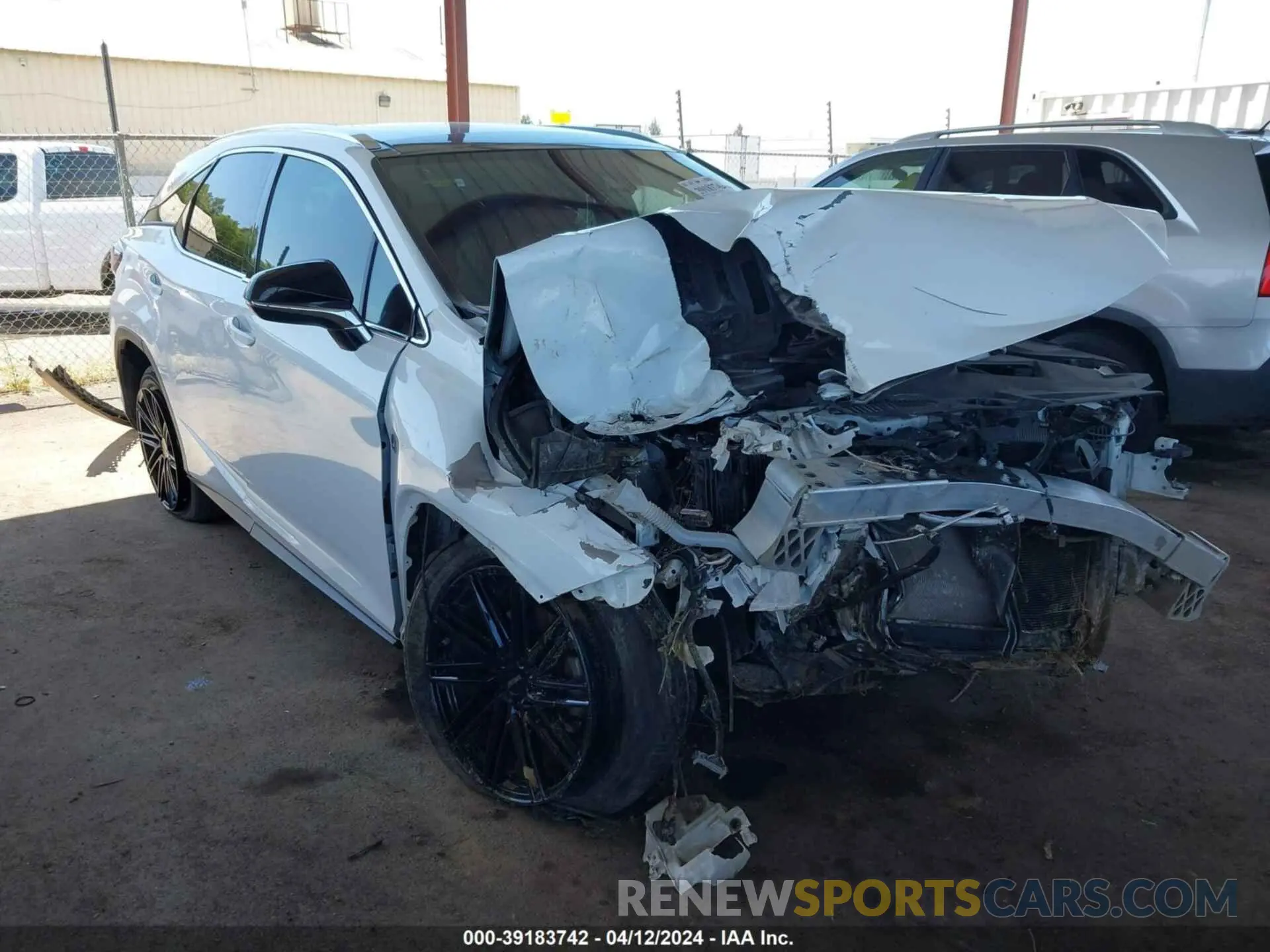 1 Photograph of a damaged car 2T2YZMDA4LC241536 LEXUS RX 350 2020
