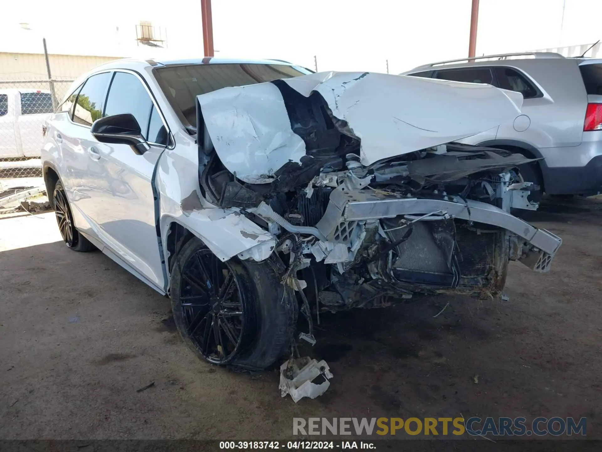17 Photograph of a damaged car 2T2YZMDA4LC241536 LEXUS RX 350 2020