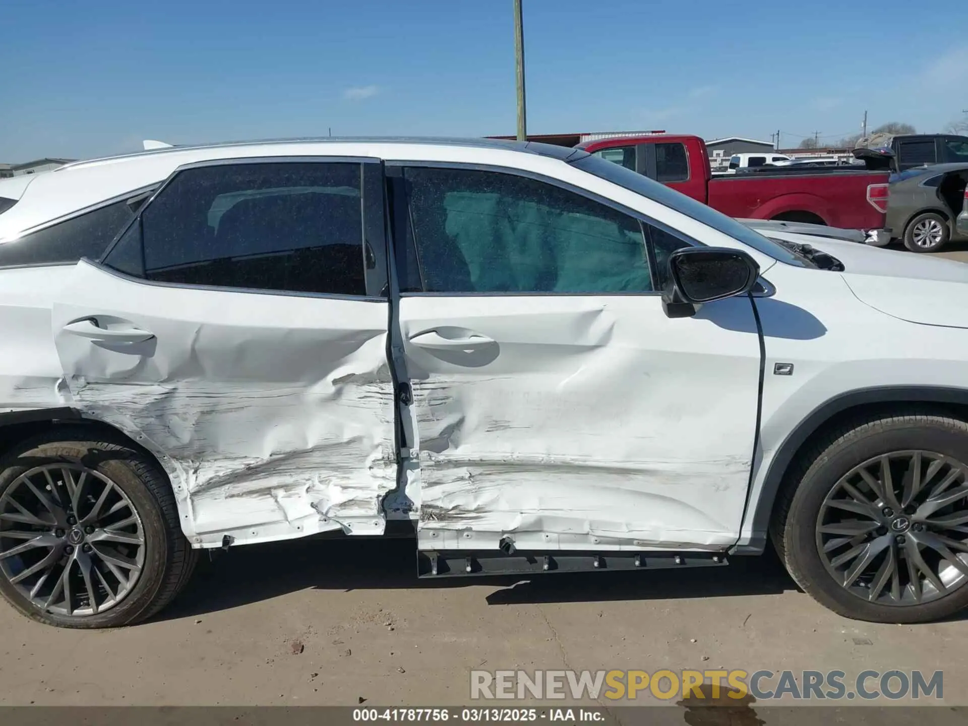 13 Photograph of a damaged car 2T2YZMDA7LC253891 LEXUS RX 350 2020