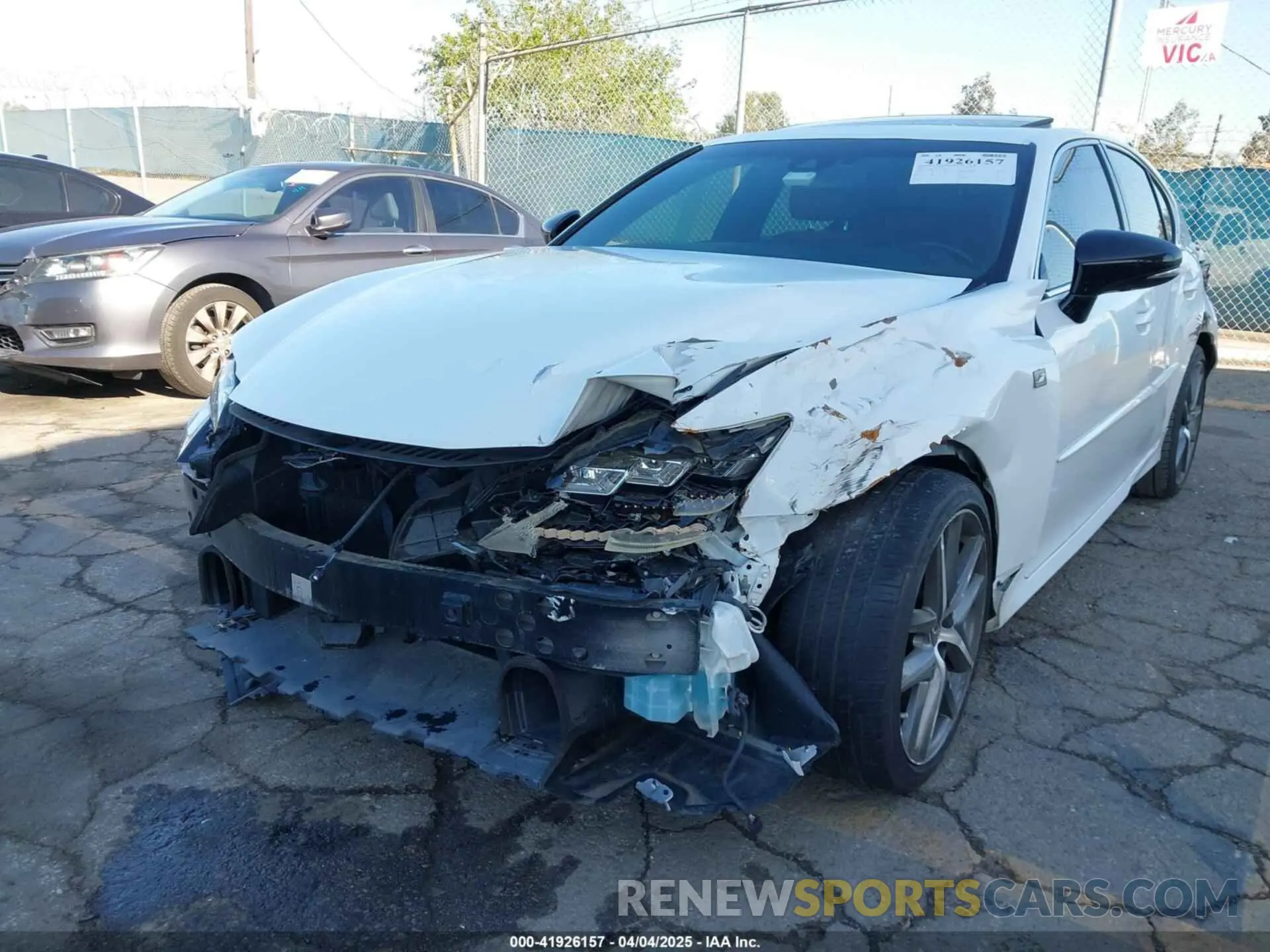 6 Photograph of a damaged car 2T2YZMDAXLC223834 LEXUS RX 350 2020