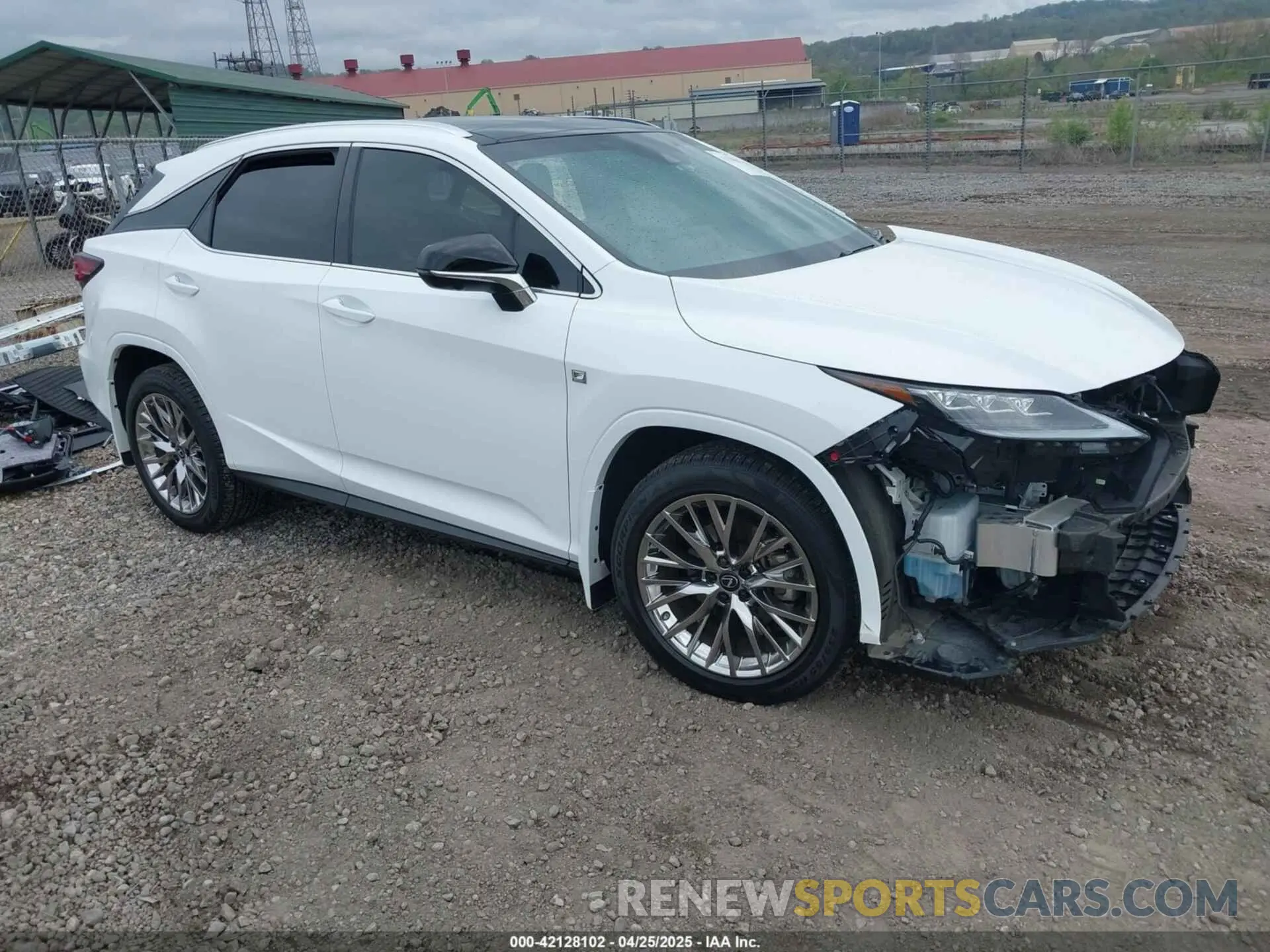1 Photograph of a damaged car 2T2YZMDAXLC234879 LEXUS RX 350 2020