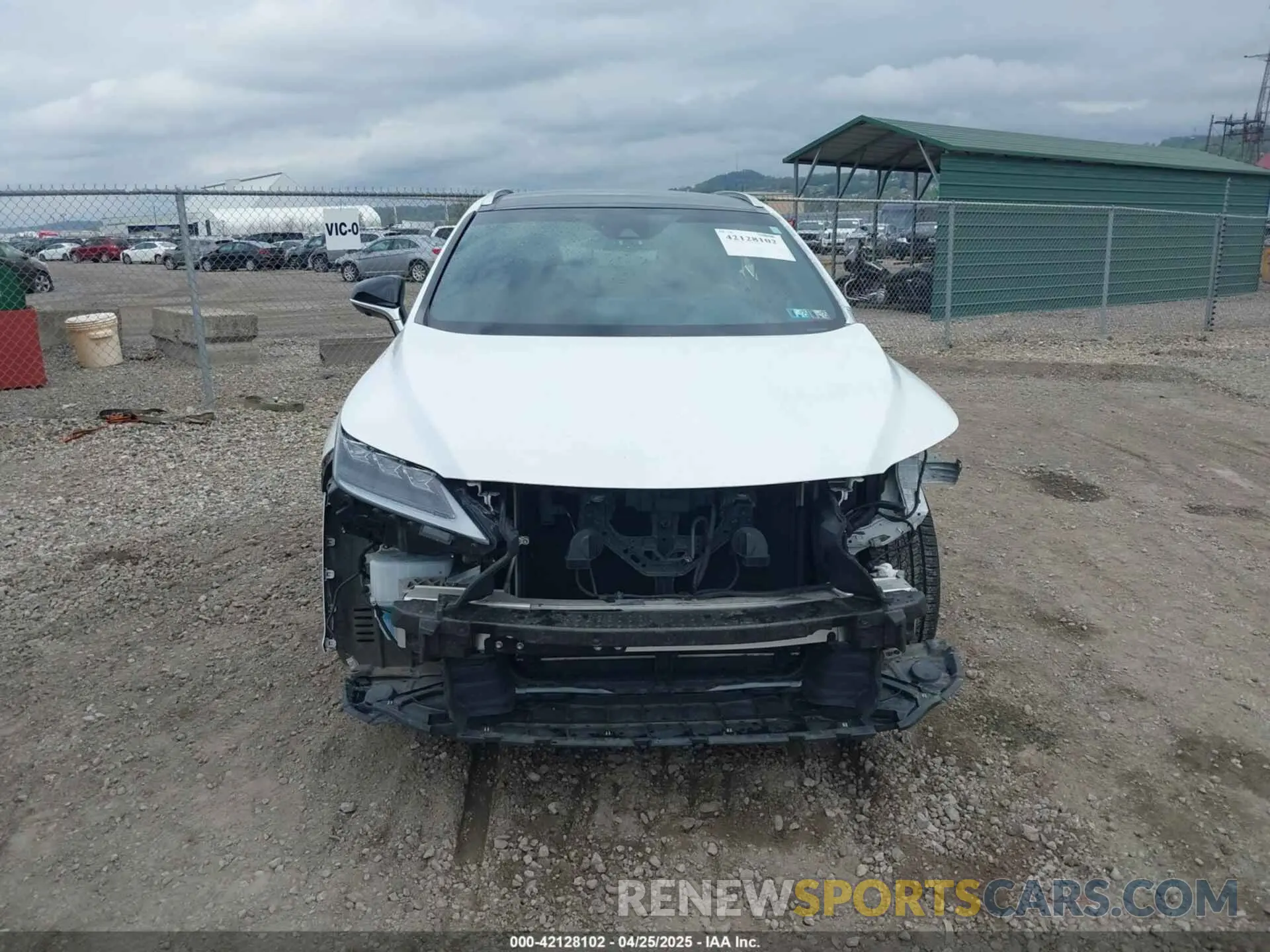 13 Photograph of a damaged car 2T2YZMDAXLC234879 LEXUS RX 350 2020