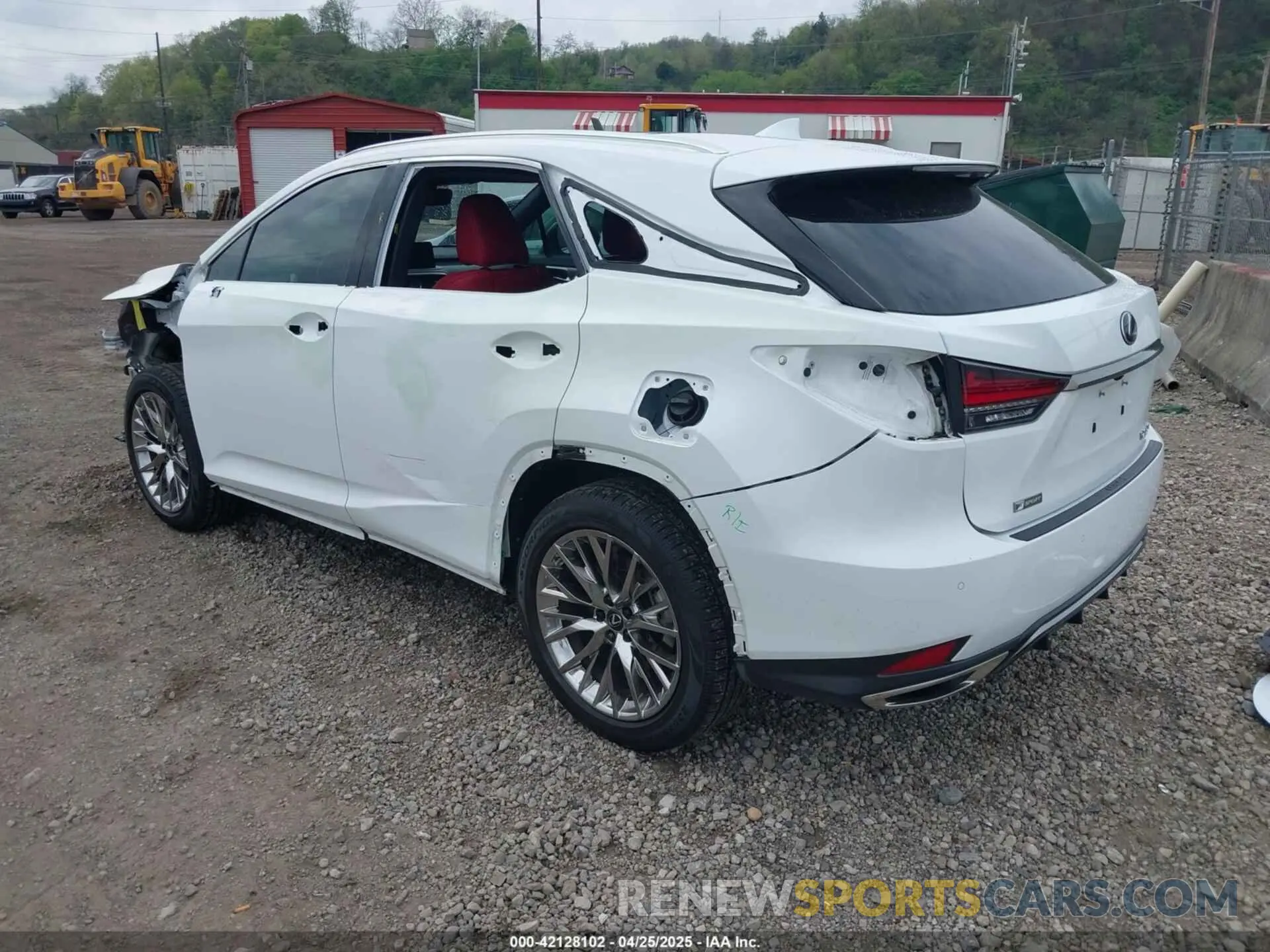 3 Photograph of a damaged car 2T2YZMDAXLC234879 LEXUS RX 350 2020