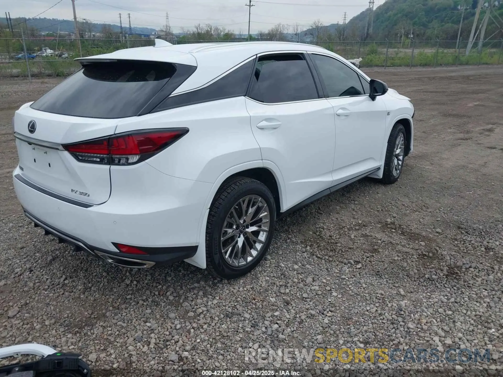 4 Photograph of a damaged car 2T2YZMDAXLC234879 LEXUS RX 350 2020