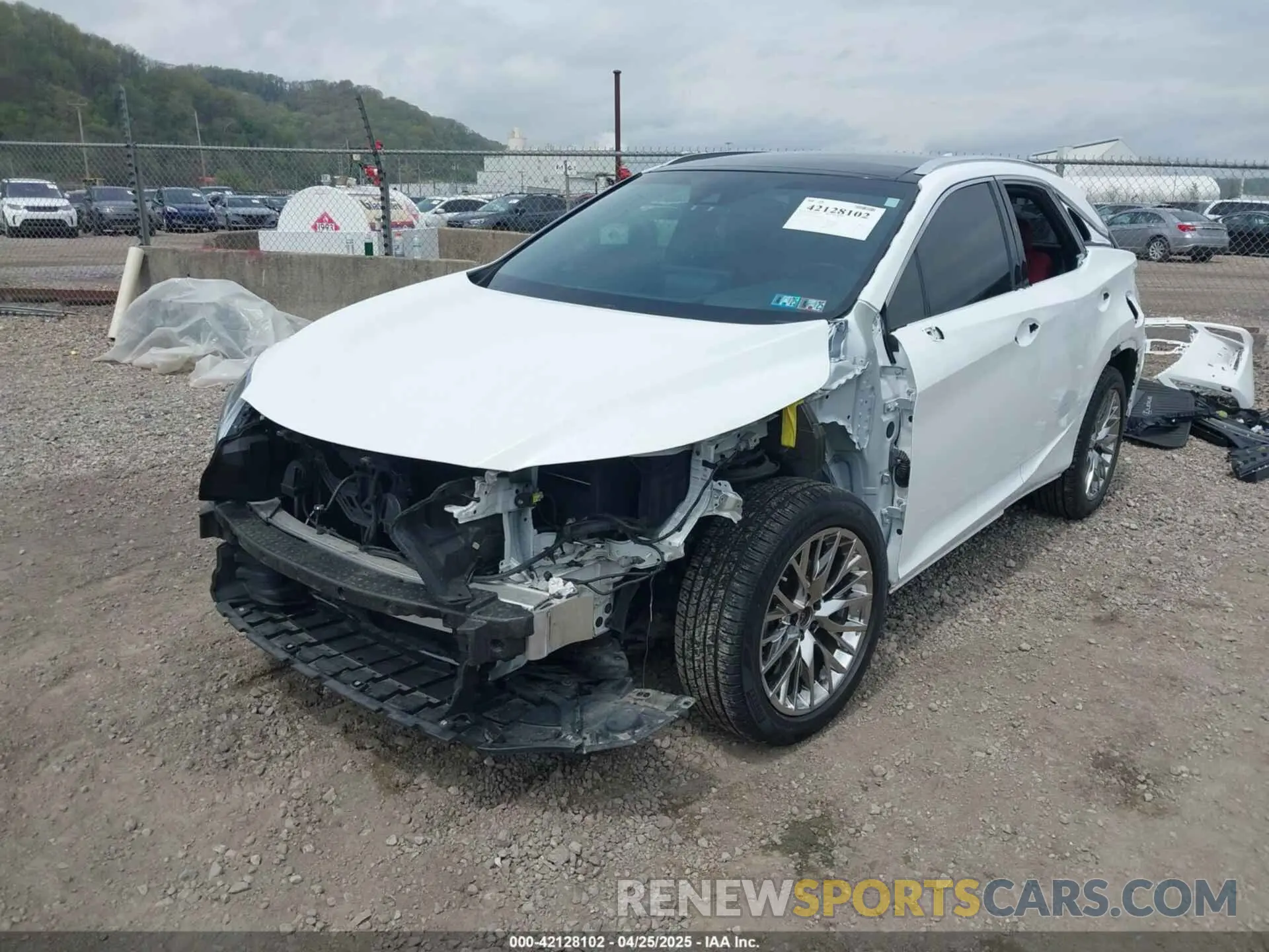 6 Photograph of a damaged car 2T2YZMDAXLC234879 LEXUS RX 350 2020