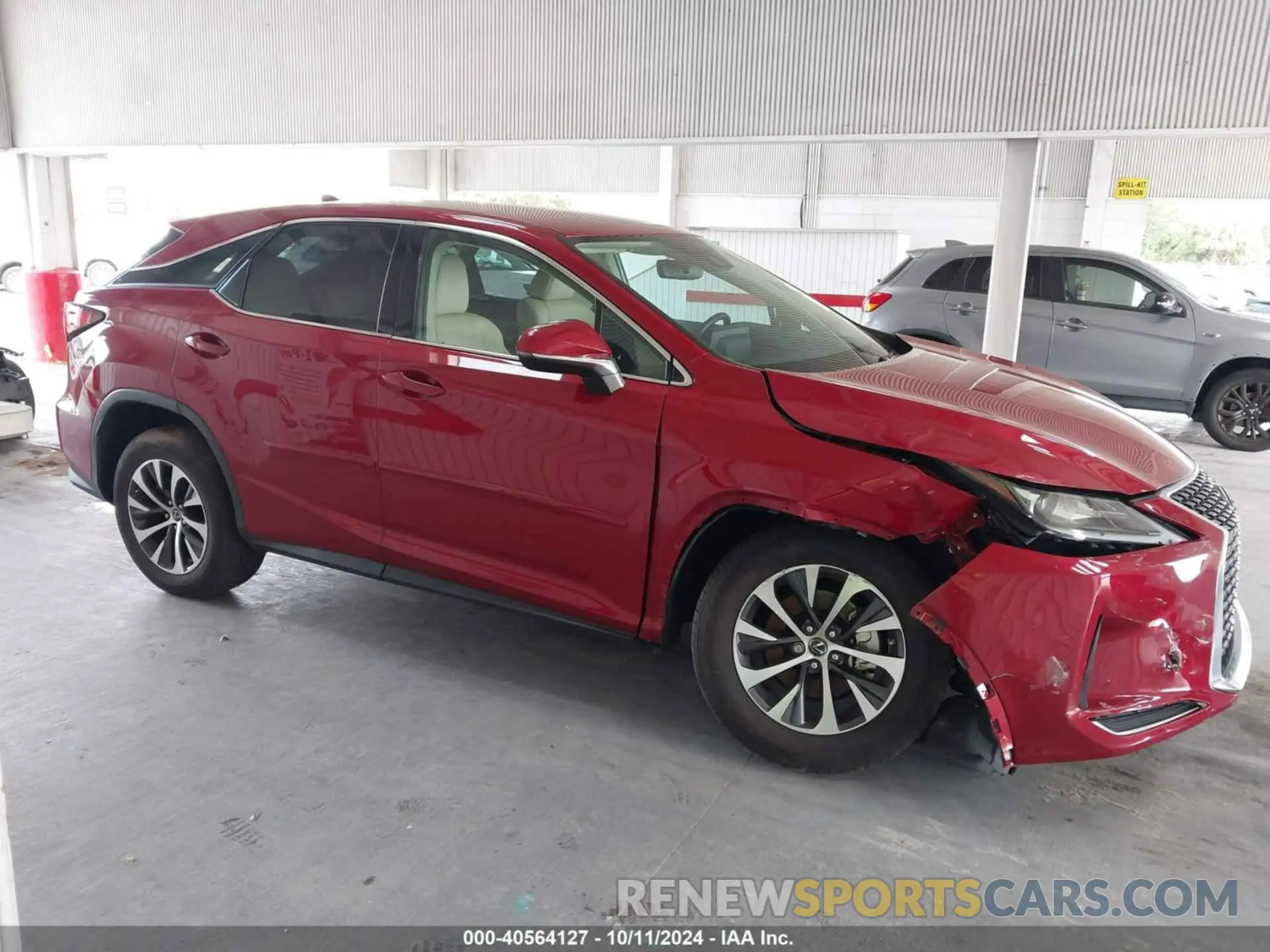 13 Photograph of a damaged car 2T2AZMAA3MC183605 LEXUS RX 350 2021