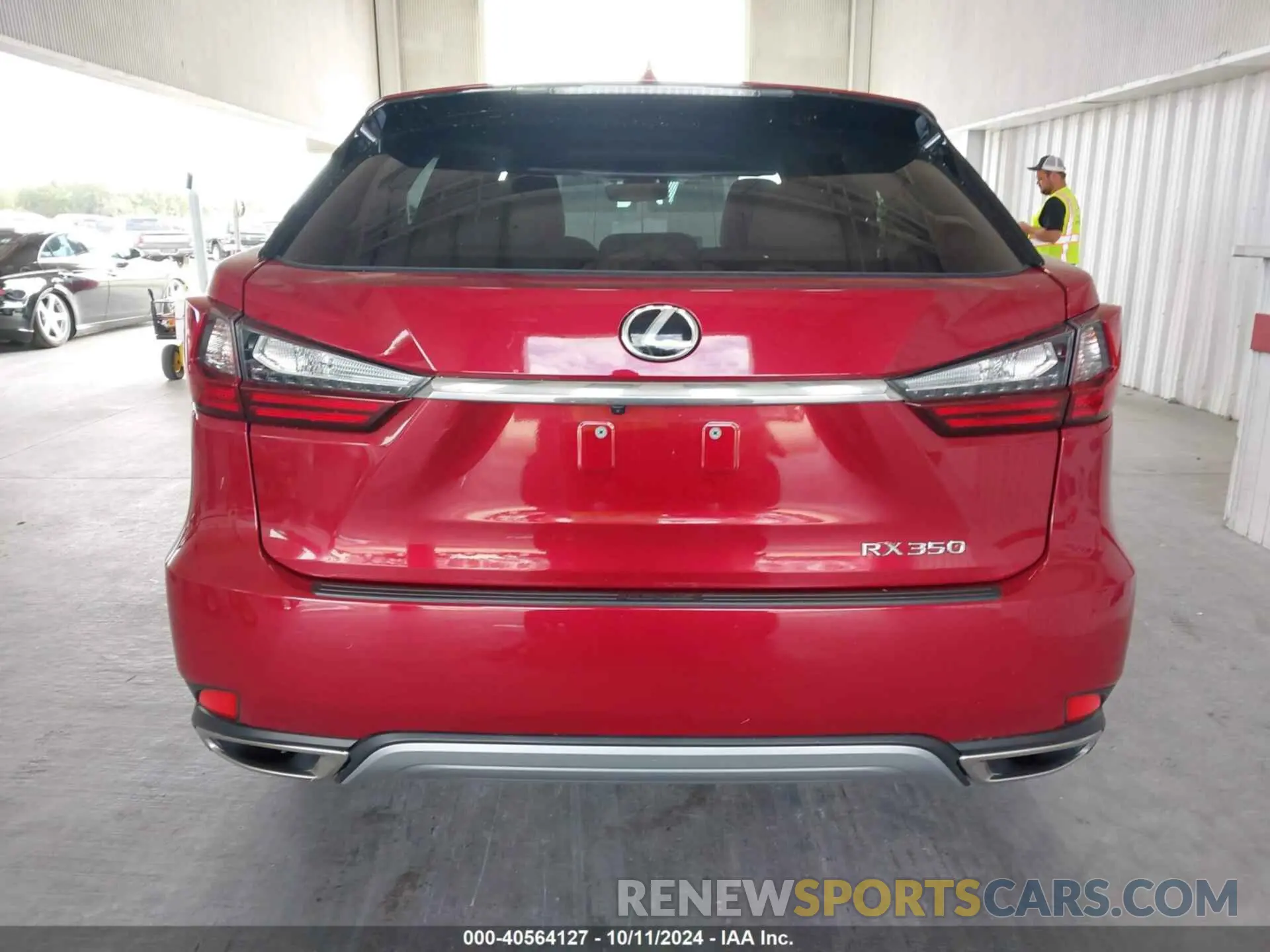 16 Photograph of a damaged car 2T2AZMAA3MC183605 LEXUS RX 350 2021
