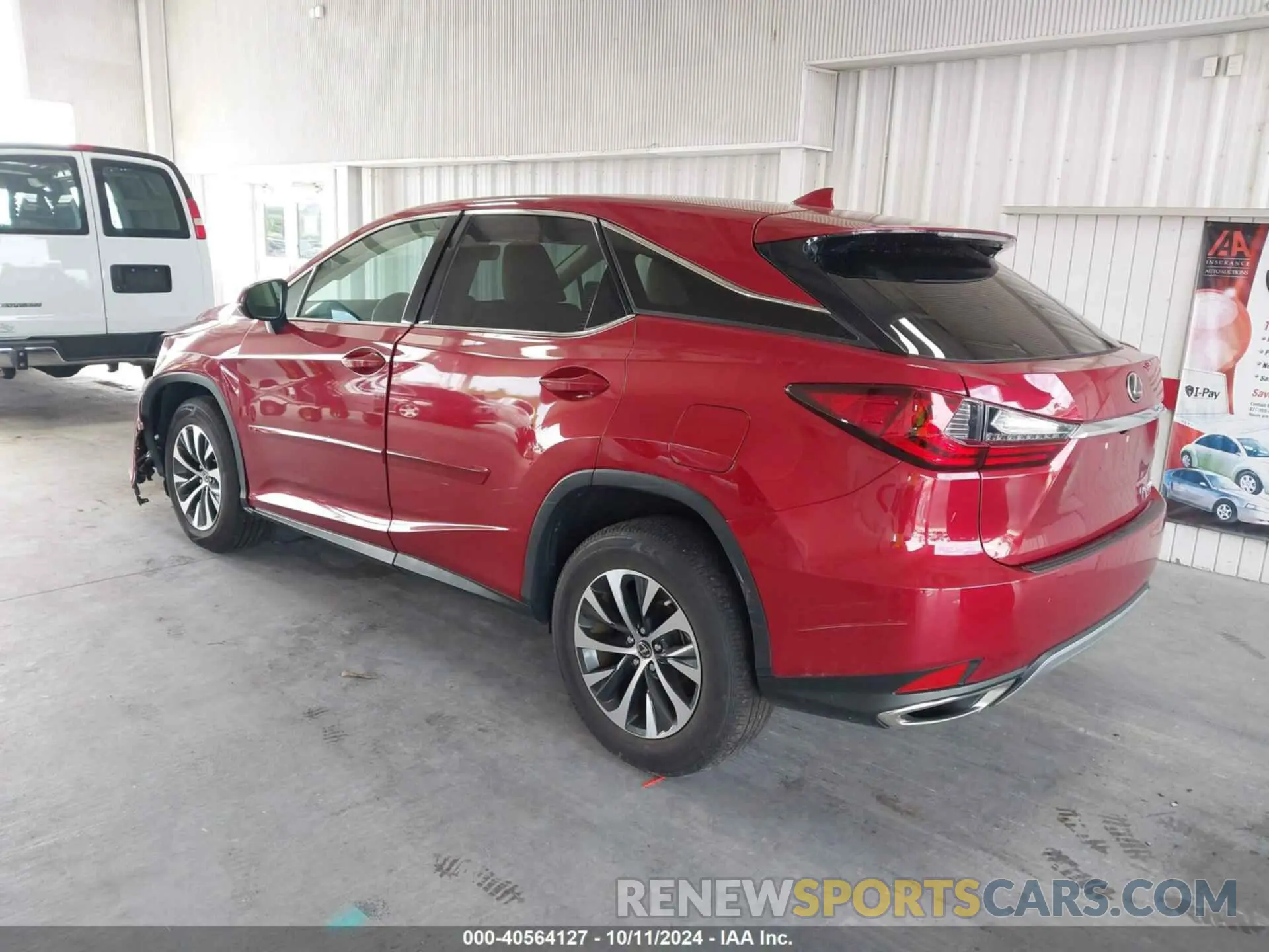 3 Photograph of a damaged car 2T2AZMAA3MC183605 LEXUS RX 350 2021