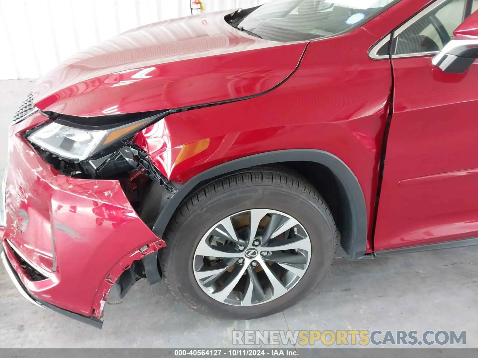 6 Photograph of a damaged car 2T2AZMAA3MC183605 LEXUS RX 350 2021