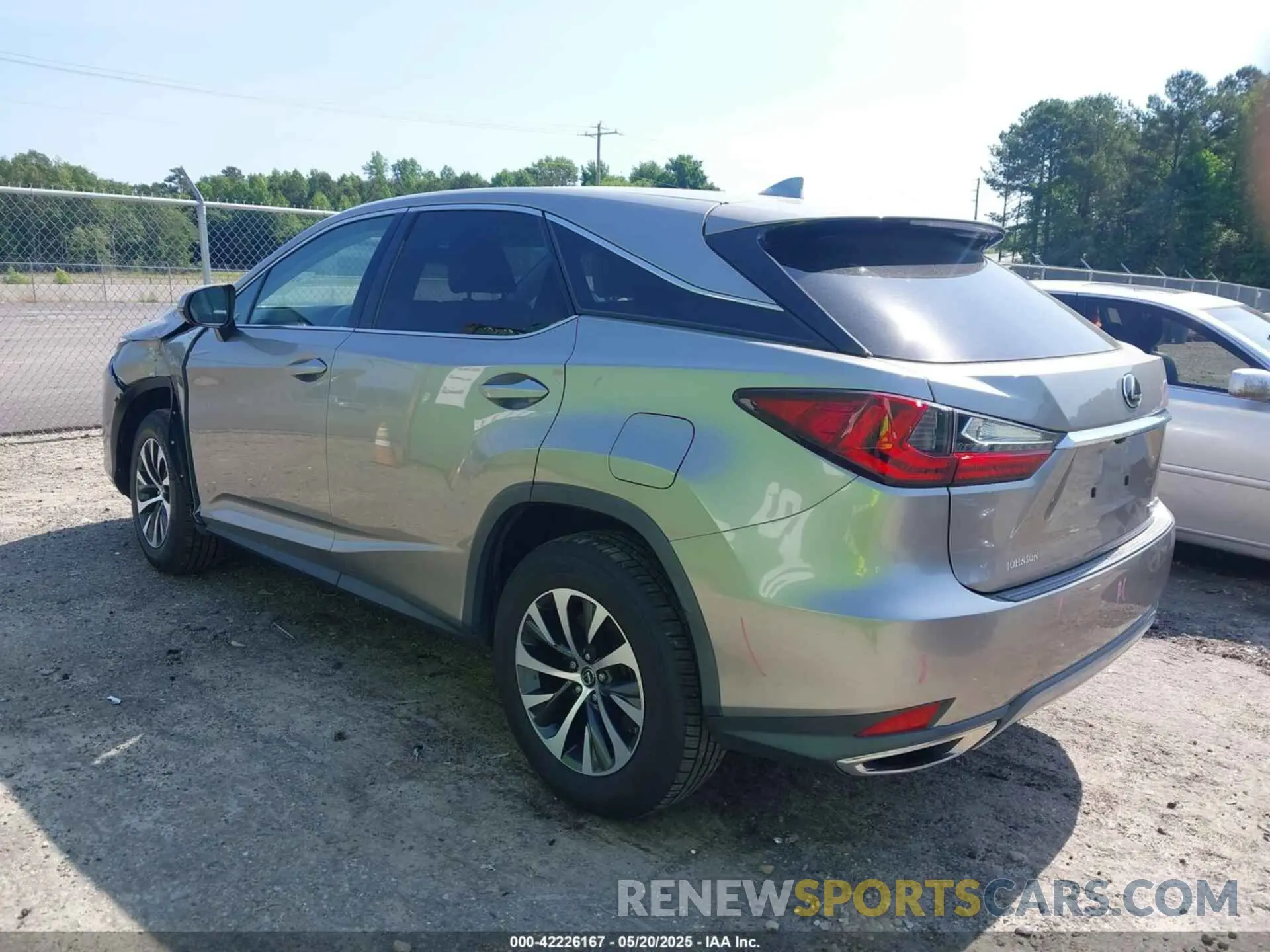 3 Photograph of a damaged car 2T2AZMAA3MC186617 LEXUS RX 350 2021