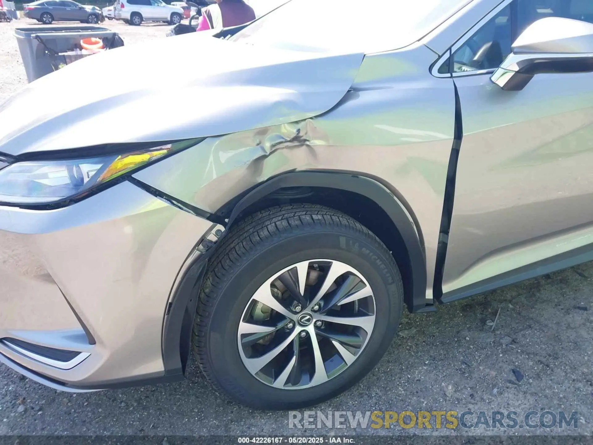 6 Photograph of a damaged car 2T2AZMAA3MC186617 LEXUS RX 350 2021