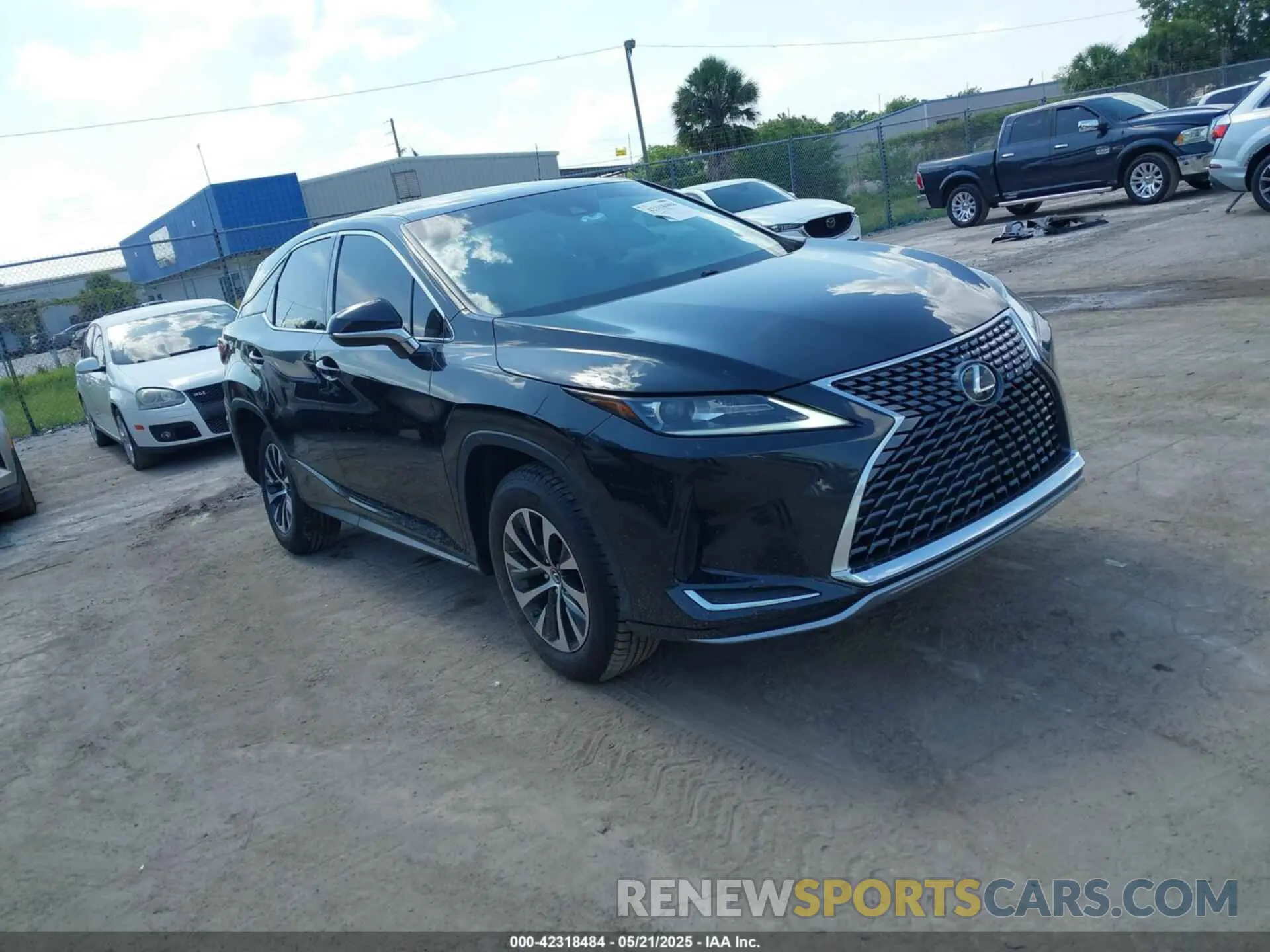 1 Photograph of a damaged car 2T2AZMAA7MC206447 LEXUS RX 350 2021