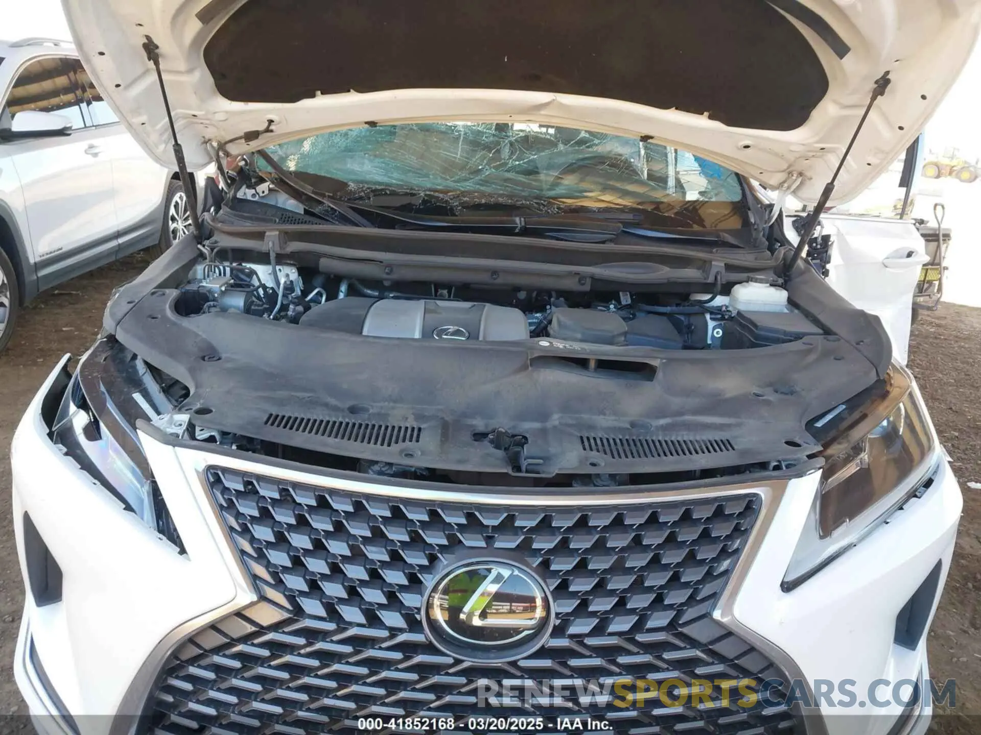 10 Photograph of a damaged car 2T2AZMAA7MC214144 LEXUS RX 350 2021