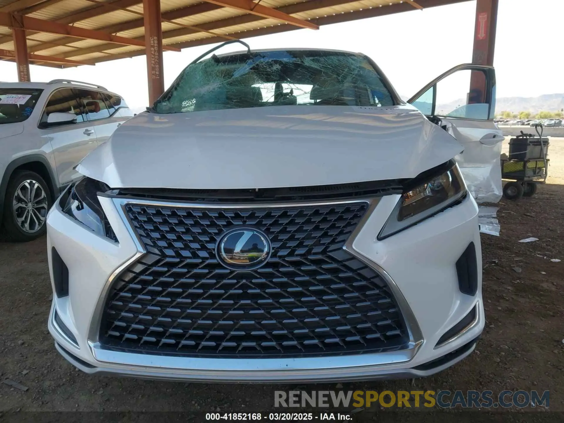 12 Photograph of a damaged car 2T2AZMAA7MC214144 LEXUS RX 350 2021