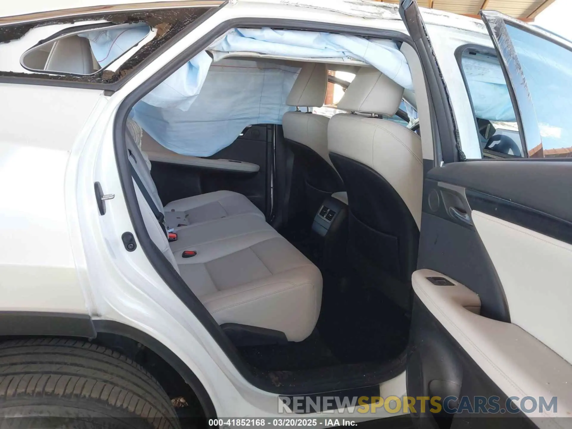 8 Photograph of a damaged car 2T2AZMAA7MC214144 LEXUS RX 350 2021