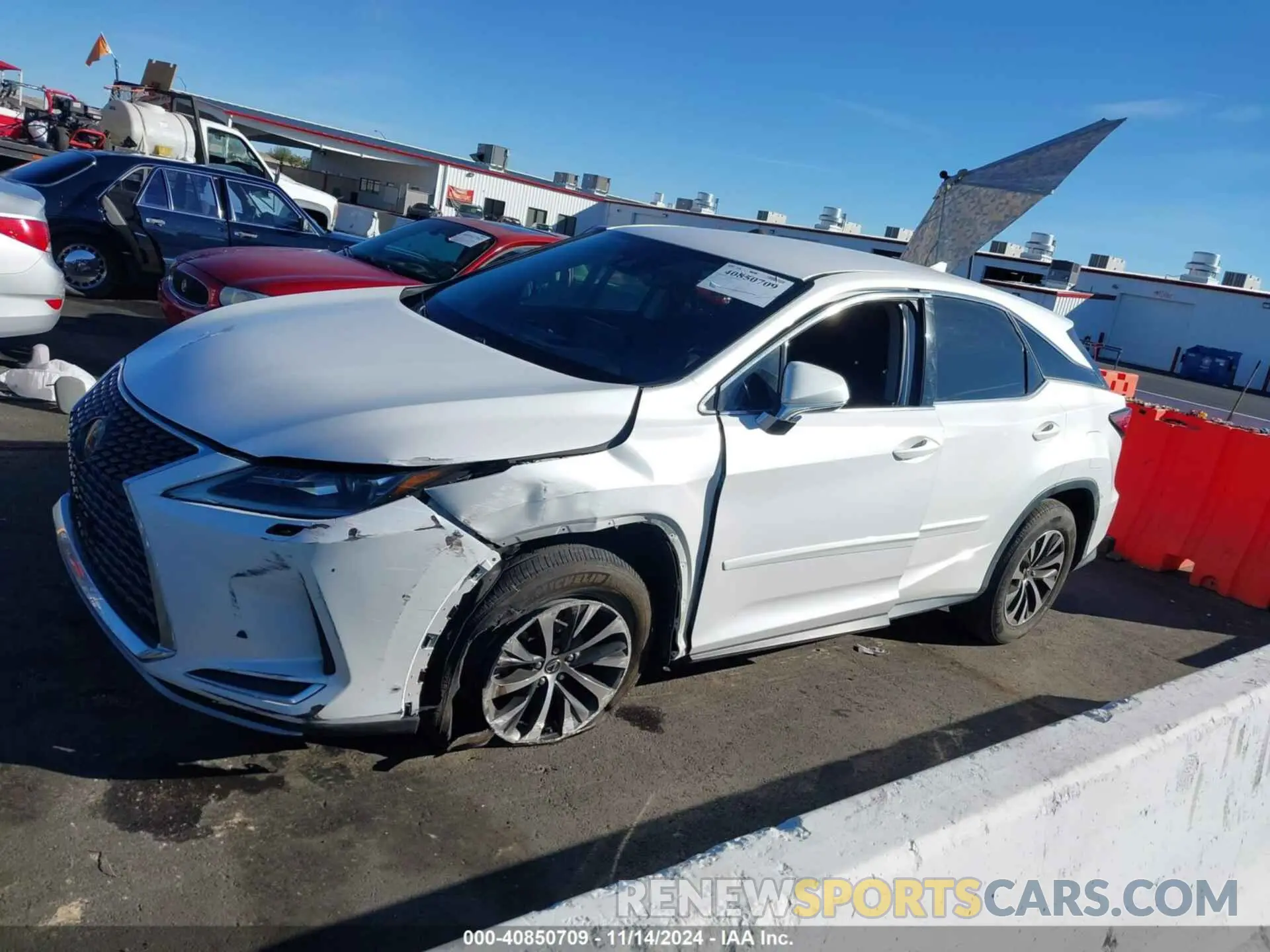 14 Photograph of a damaged car 2T2AZMDA8MC266751 LEXUS RX 350 2021