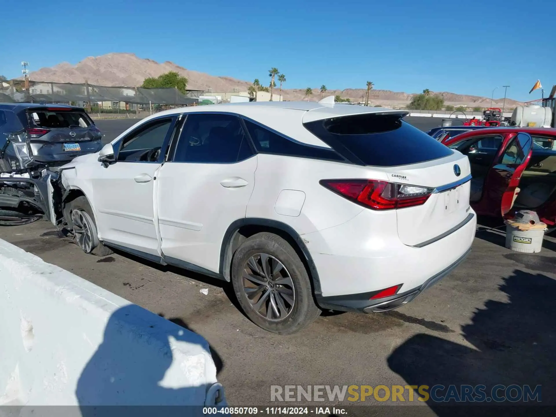 3 Photograph of a damaged car 2T2AZMDA8MC266751 LEXUS RX 350 2021