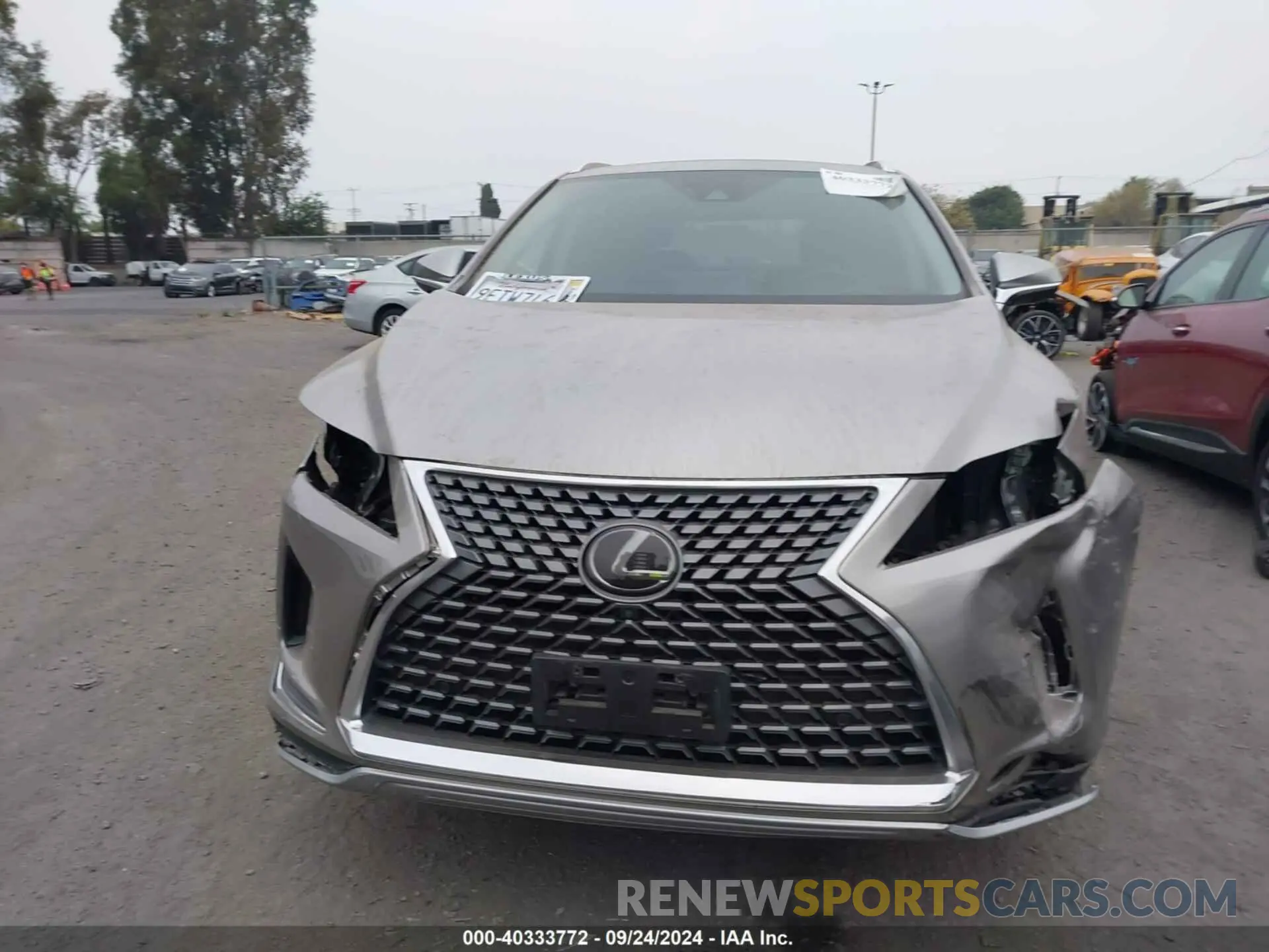 13 Photograph of a damaged car 2T2HZMAA1MC192527 LEXUS RX 350 2021