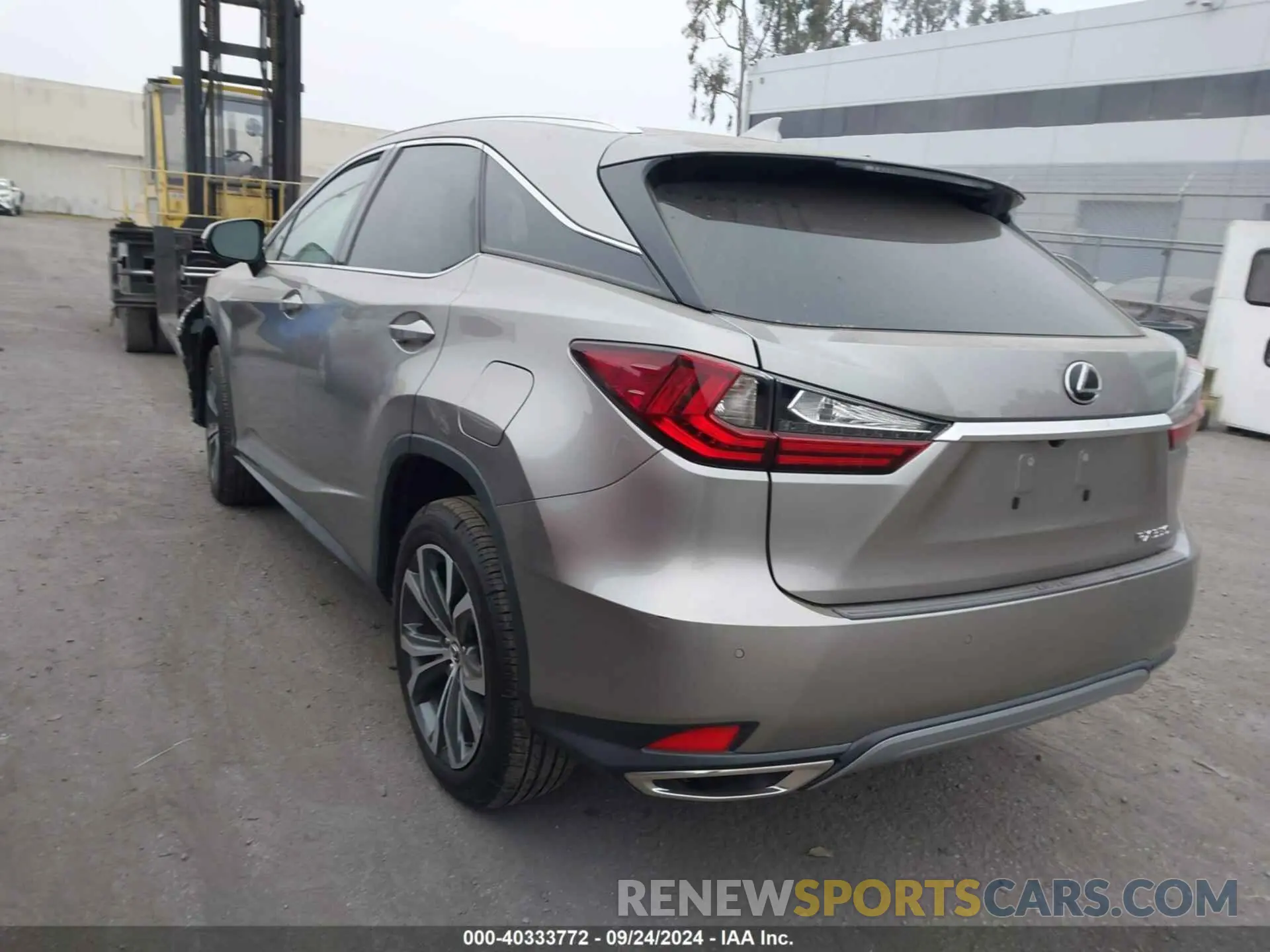 3 Photograph of a damaged car 2T2HZMAA1MC192527 LEXUS RX 350 2021