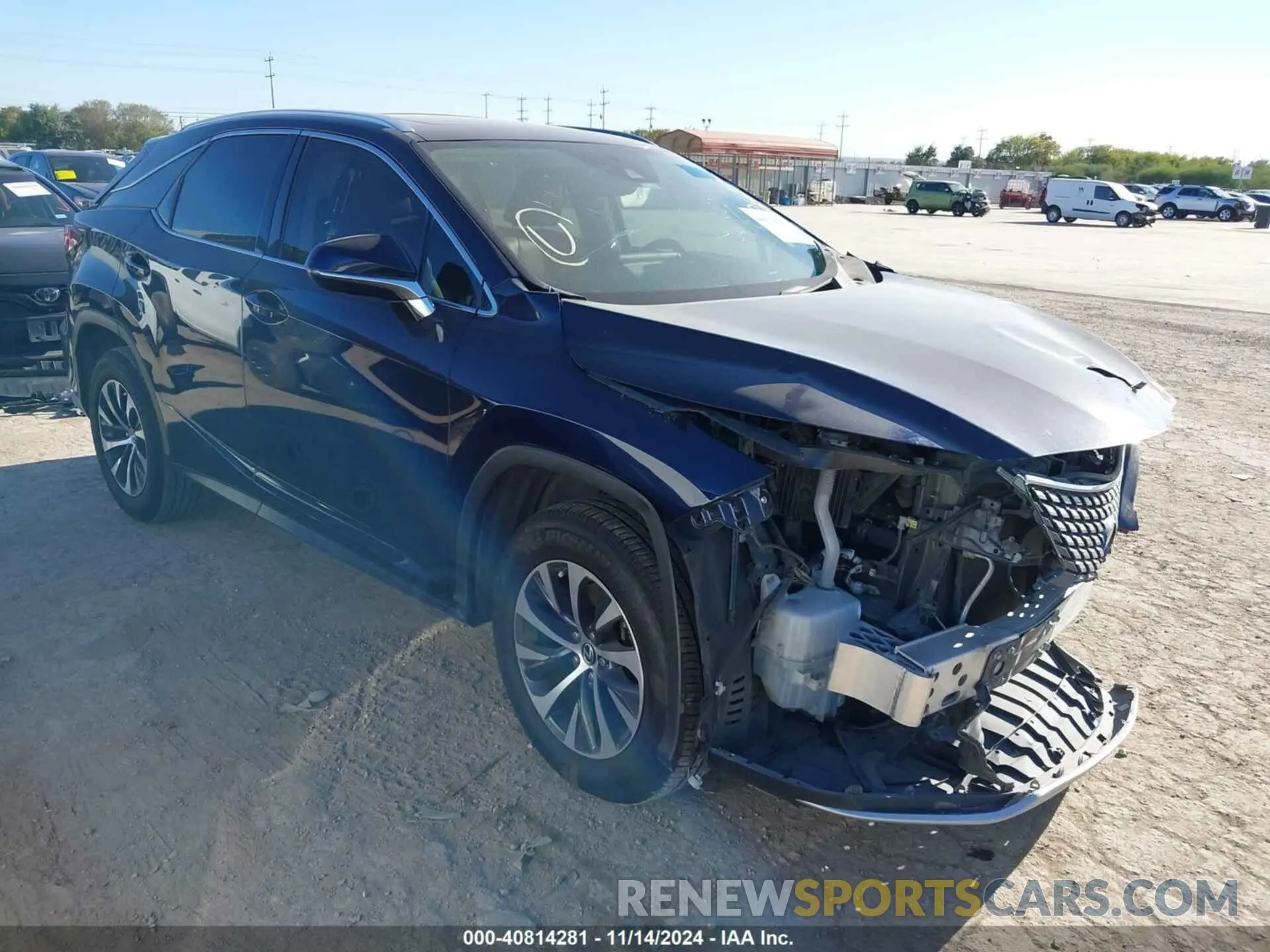 1 Photograph of a damaged car 2T2HZMAA2MC211005 LEXUS RX 350 2021