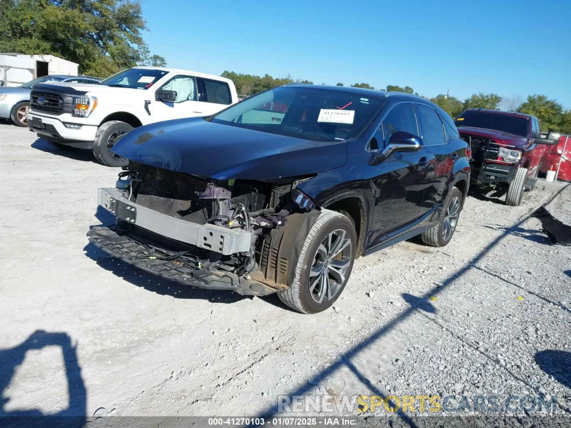 2 Photograph of a damaged car 2T2HZMAA3MC187863 LEXUS RX 350 2021