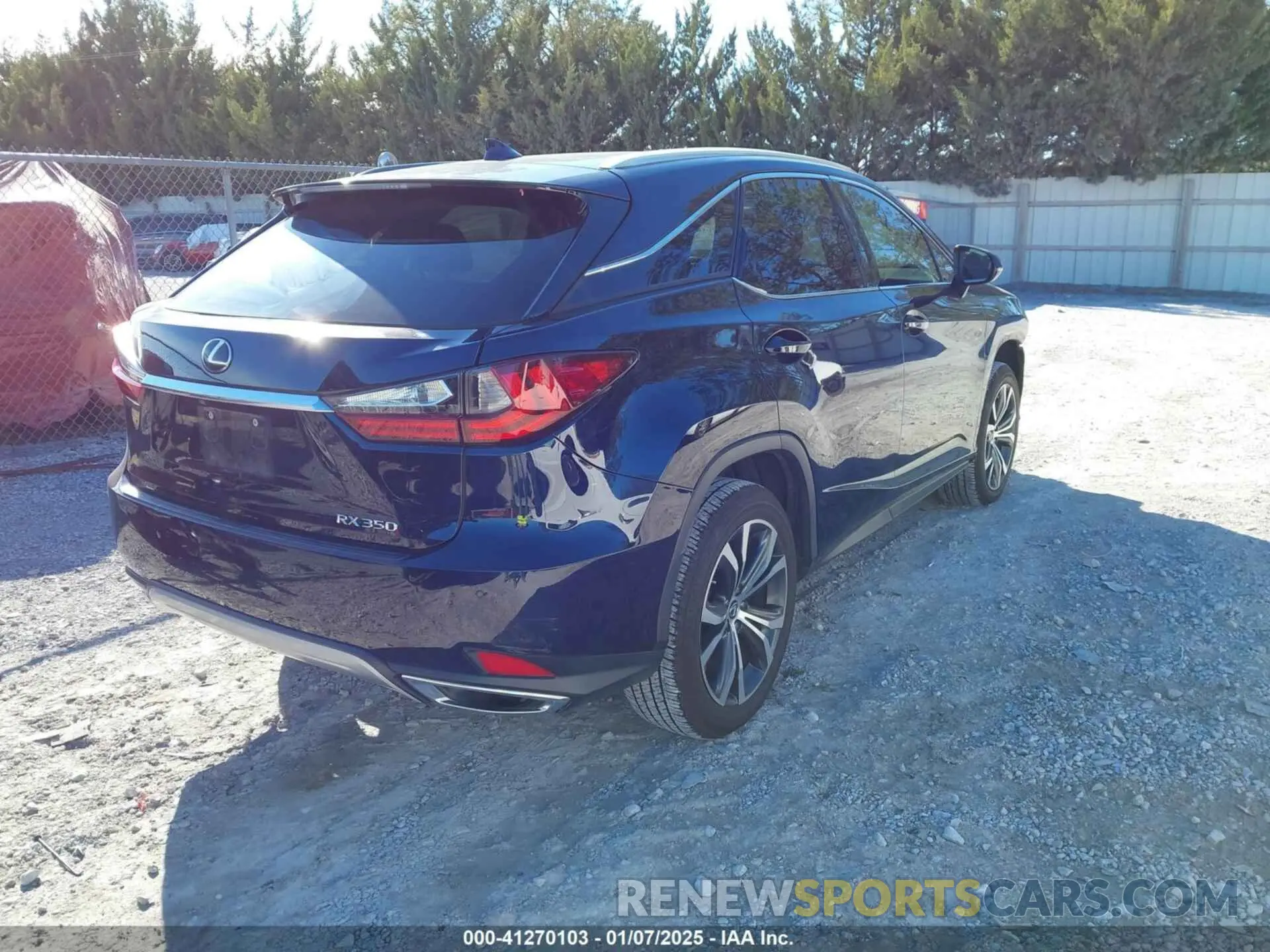 4 Photograph of a damaged car 2T2HZMAA3MC187863 LEXUS RX 350 2021