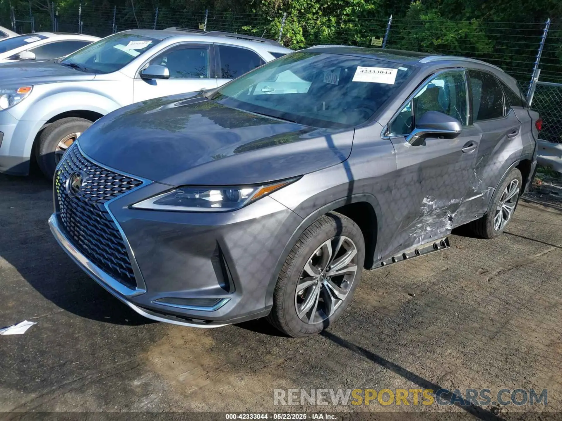 2 Photograph of a damaged car 2T2HZMAA4MC202161 LEXUS RX 350 2021