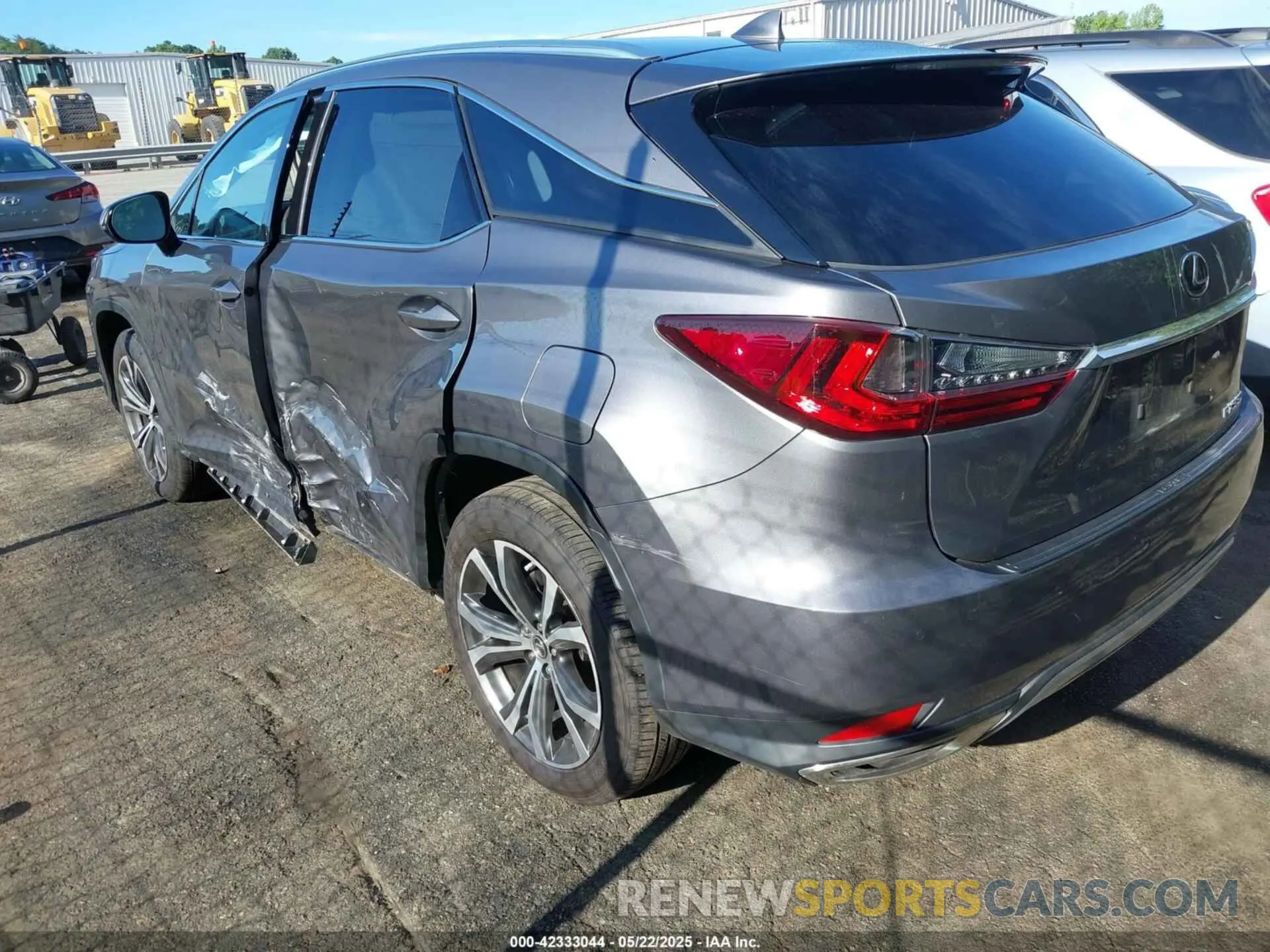 3 Photograph of a damaged car 2T2HZMAA4MC202161 LEXUS RX 350 2021