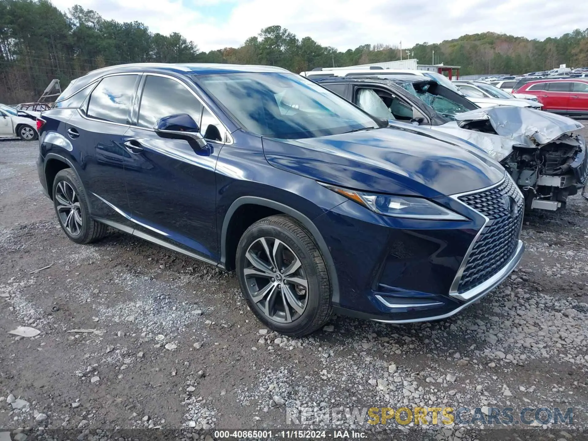 1 Photograph of a damaged car 2T2HZMAA5MC204422 LEXUS RX 350 2021
