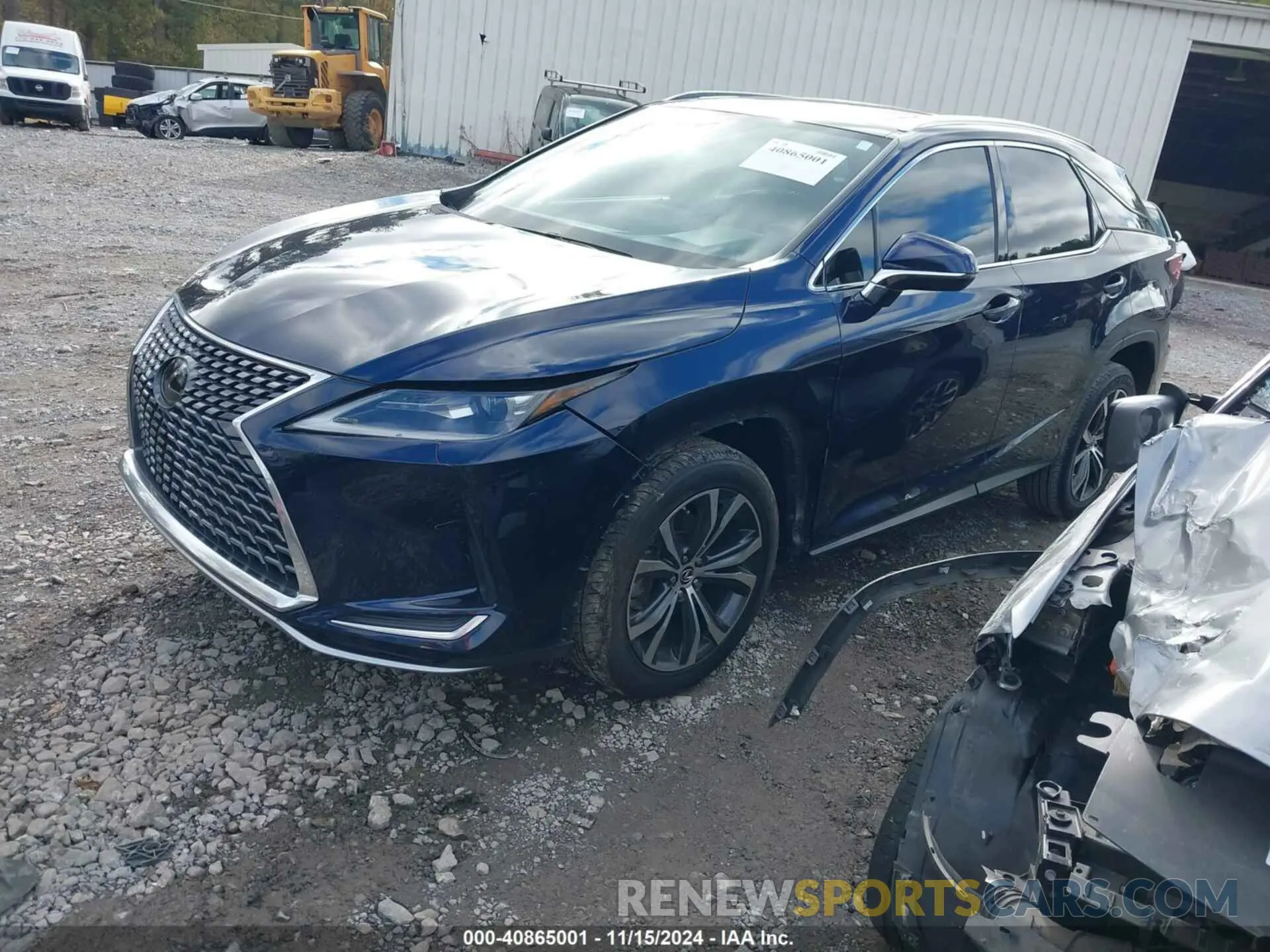 2 Photograph of a damaged car 2T2HZMAA5MC204422 LEXUS RX 350 2021