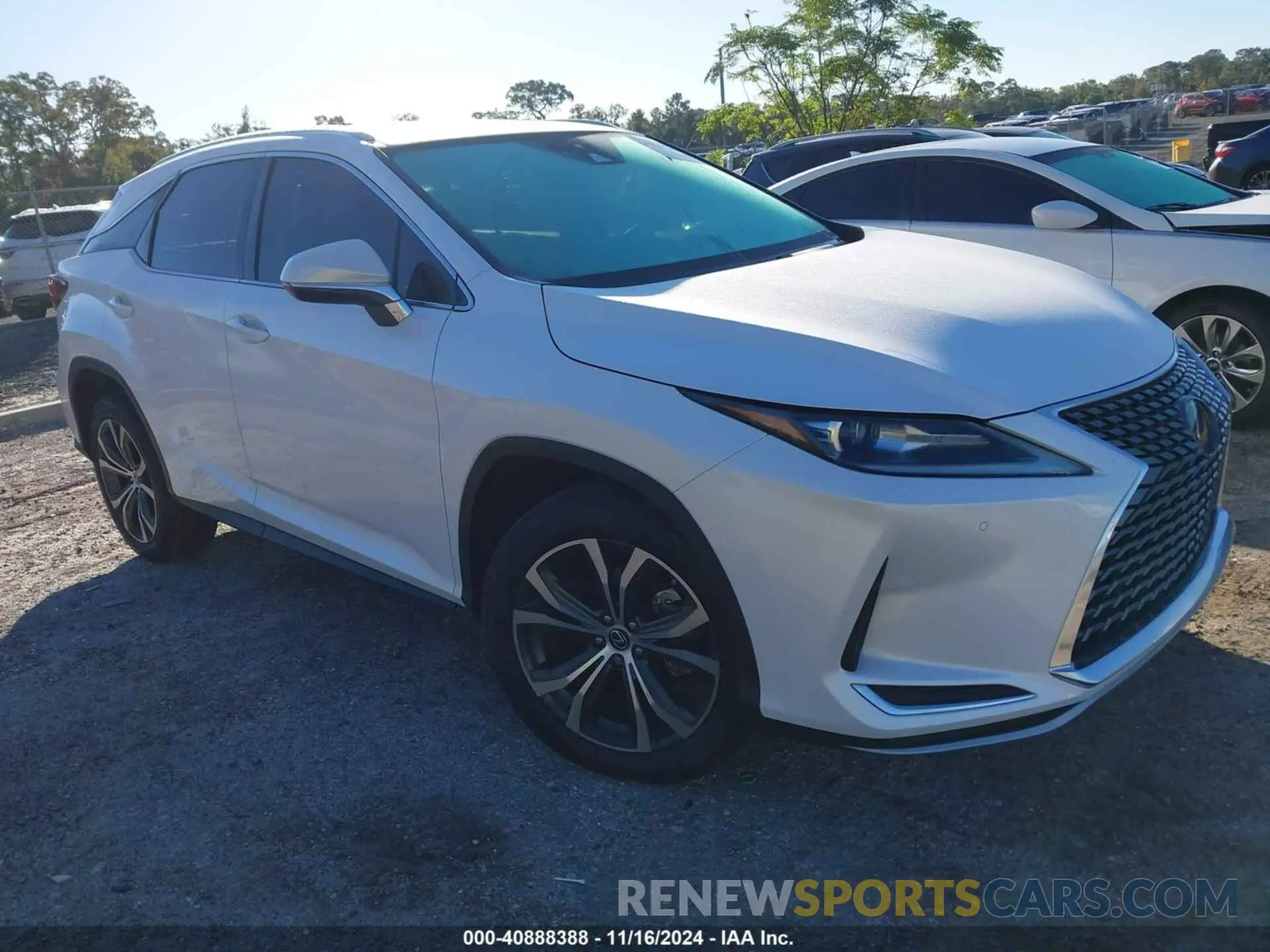 1 Photograph of a damaged car 2T2HZMAA6MC196296 LEXUS RX 350 2021