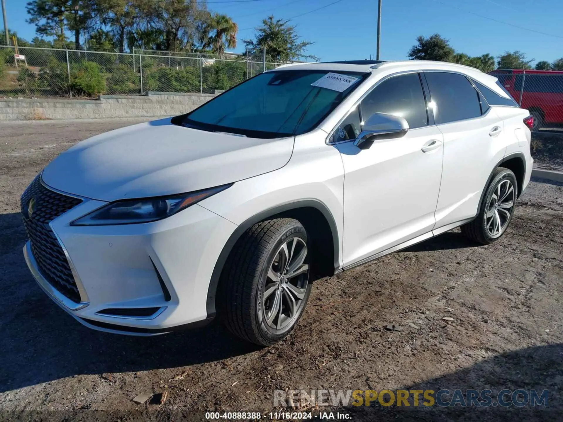 2 Photograph of a damaged car 2T2HZMAA6MC196296 LEXUS RX 350 2021