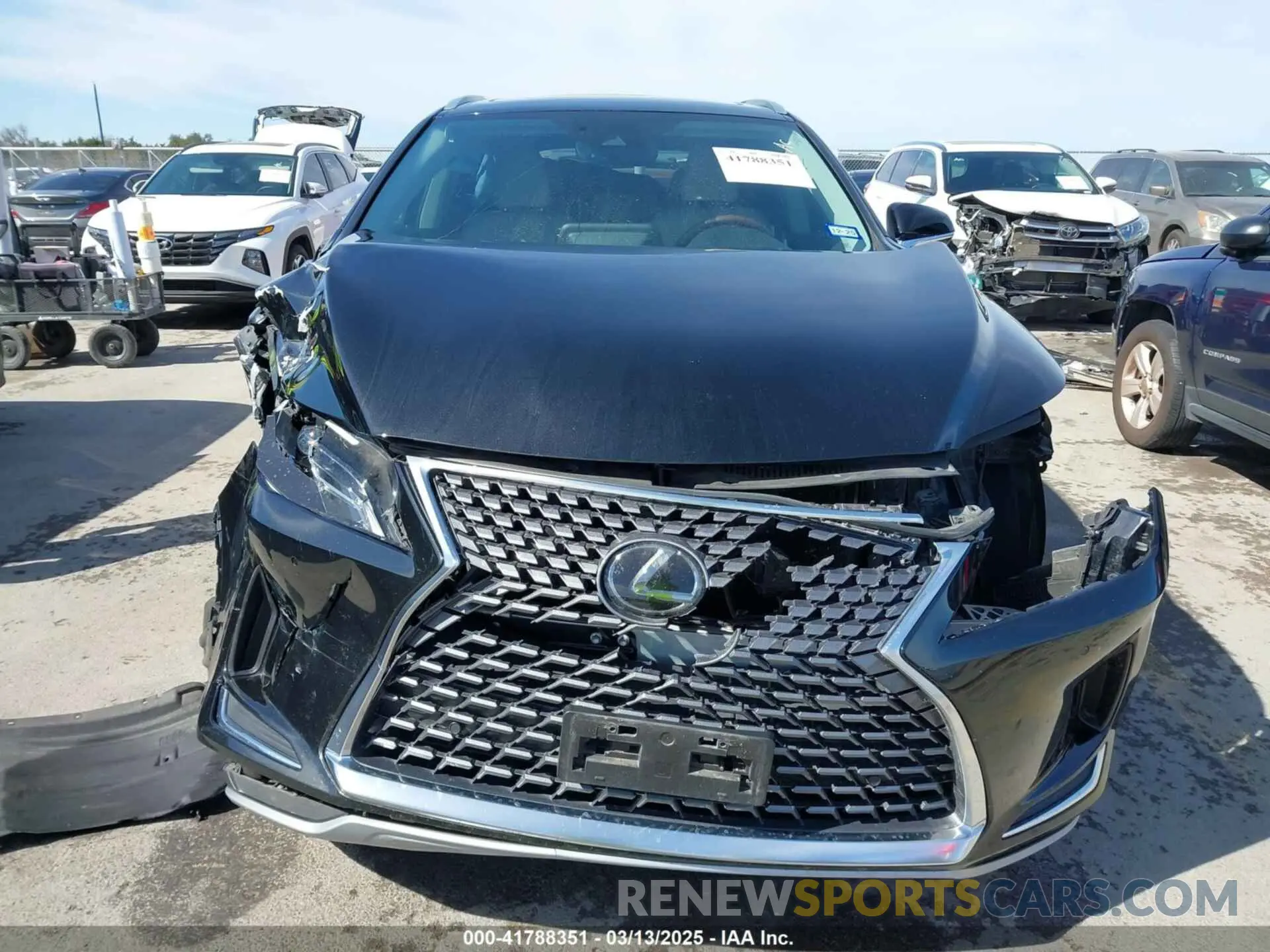 12 Photograph of a damaged car 2T2HZMAA7MC191981 LEXUS RX 350 2021