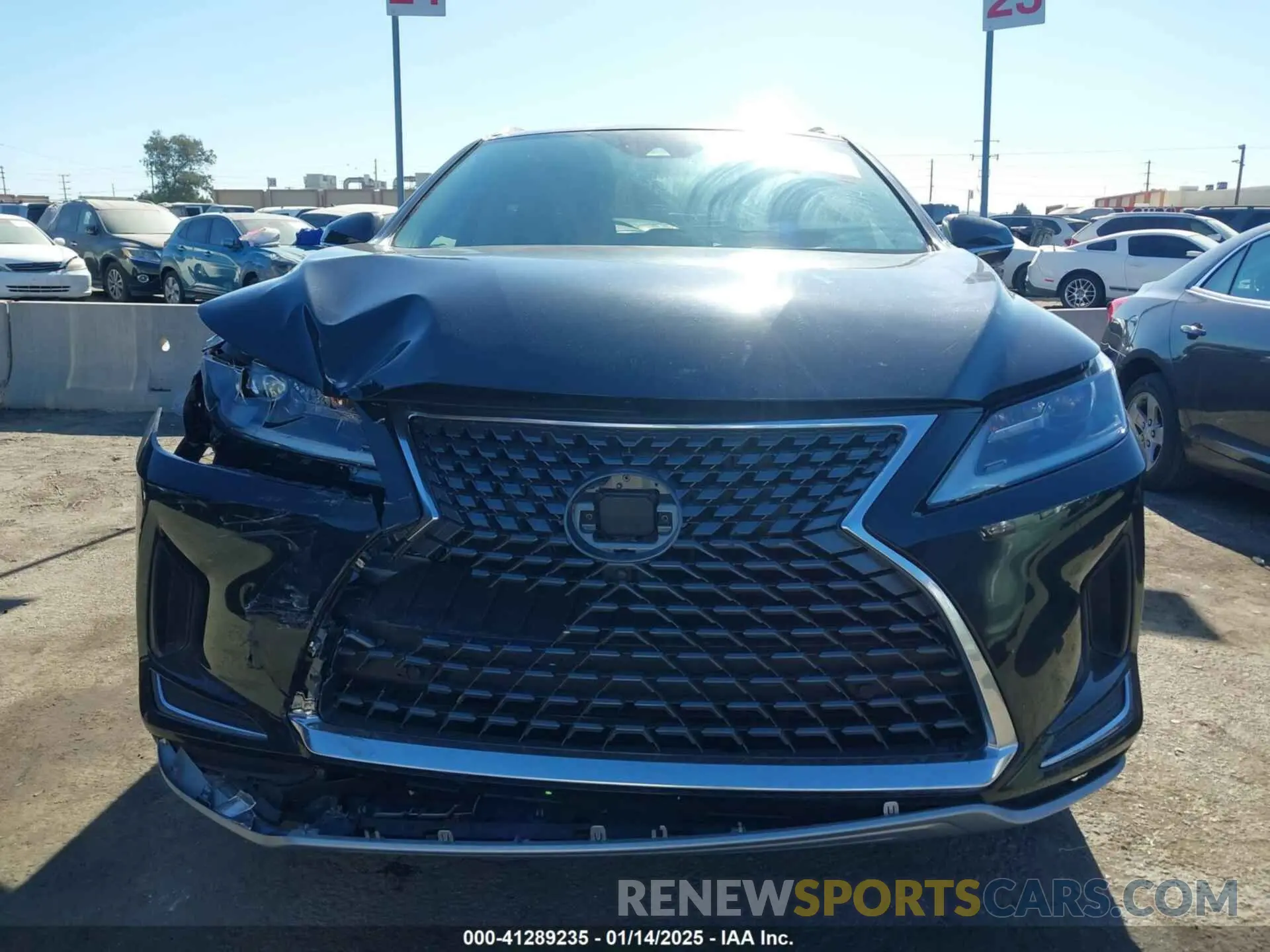 12 Photograph of a damaged car 2T2HZMAA7MC217415 LEXUS RX 350 2021