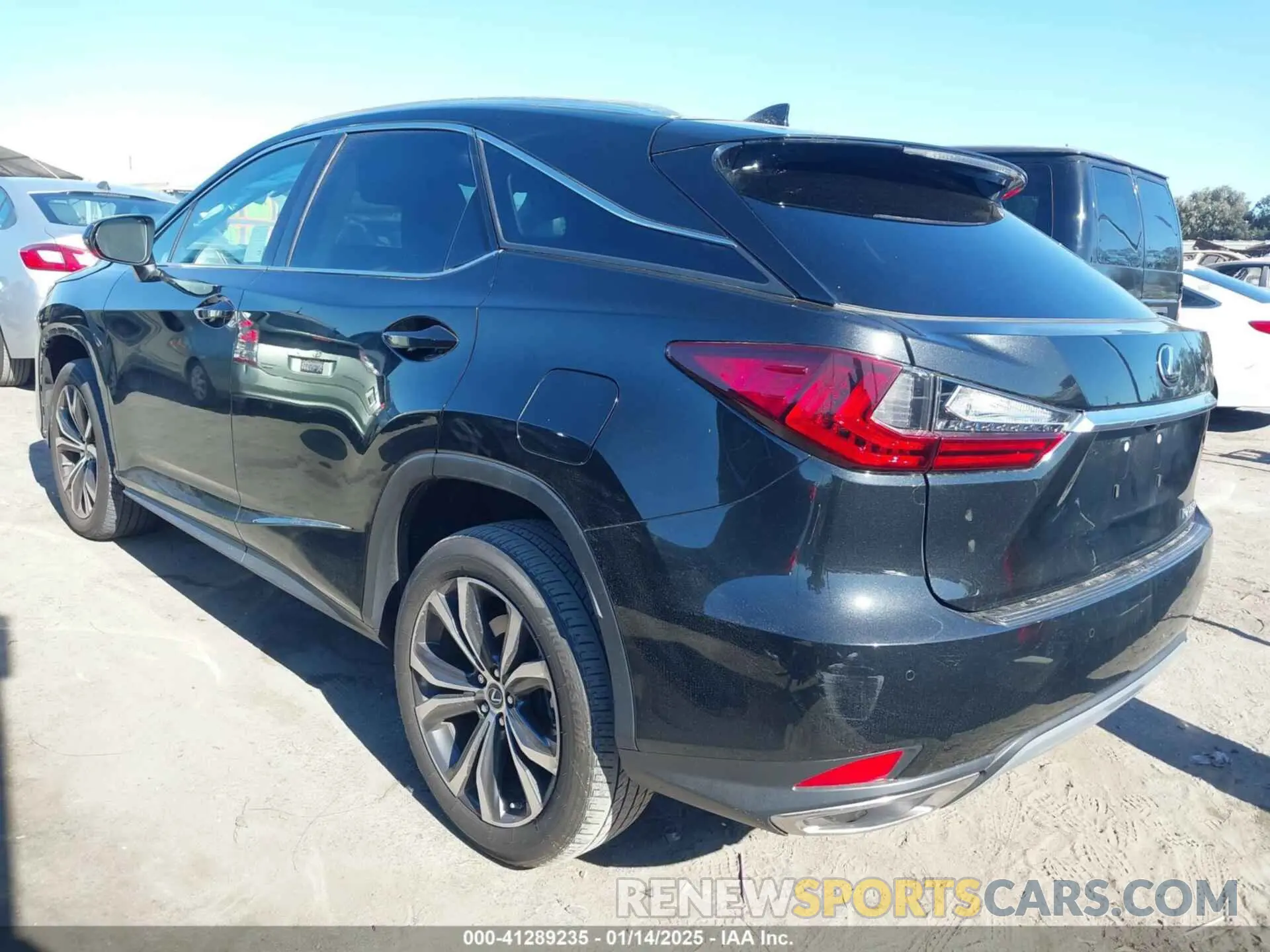 3 Photograph of a damaged car 2T2HZMAA7MC217415 LEXUS RX 350 2021
