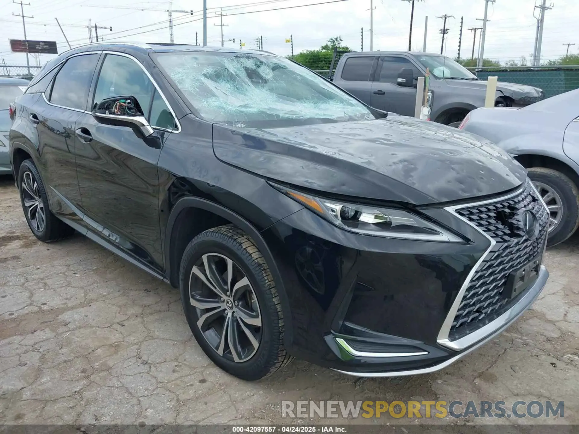 1 Photograph of a damaged car 2T2HZMAA8MC183615 LEXUS RX 350 2021