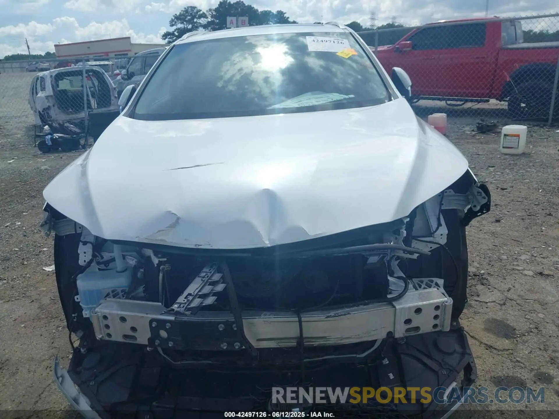 6 Photograph of a damaged car 2T2HZMAA8MC191147 LEXUS RX 350 2021