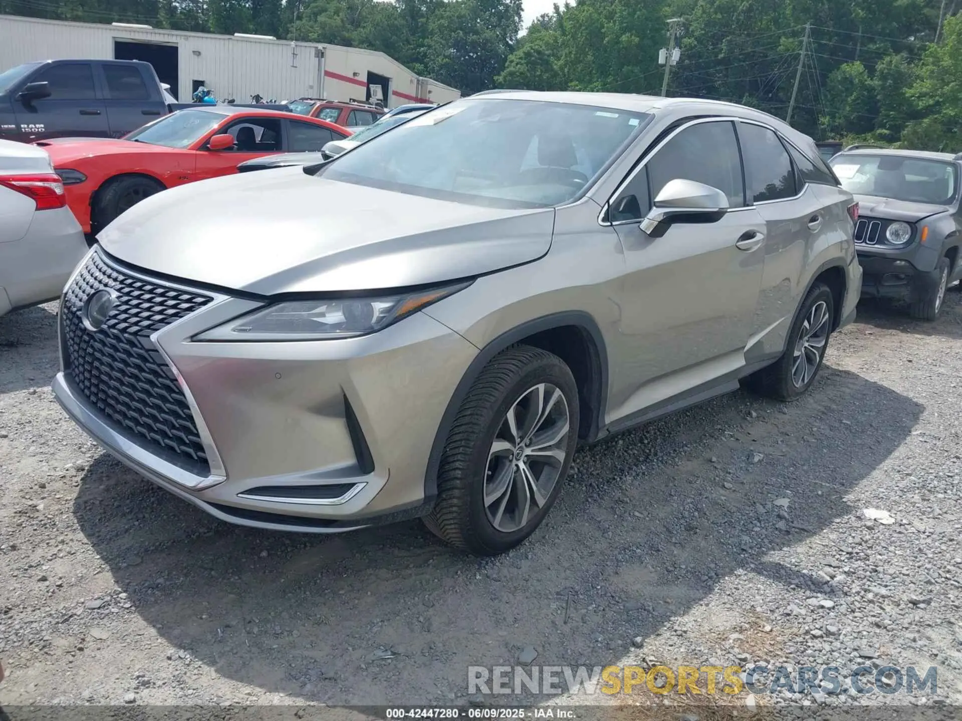 2 Photograph of a damaged car 2T2HZMAA9MC208487 LEXUS RX 350 2021