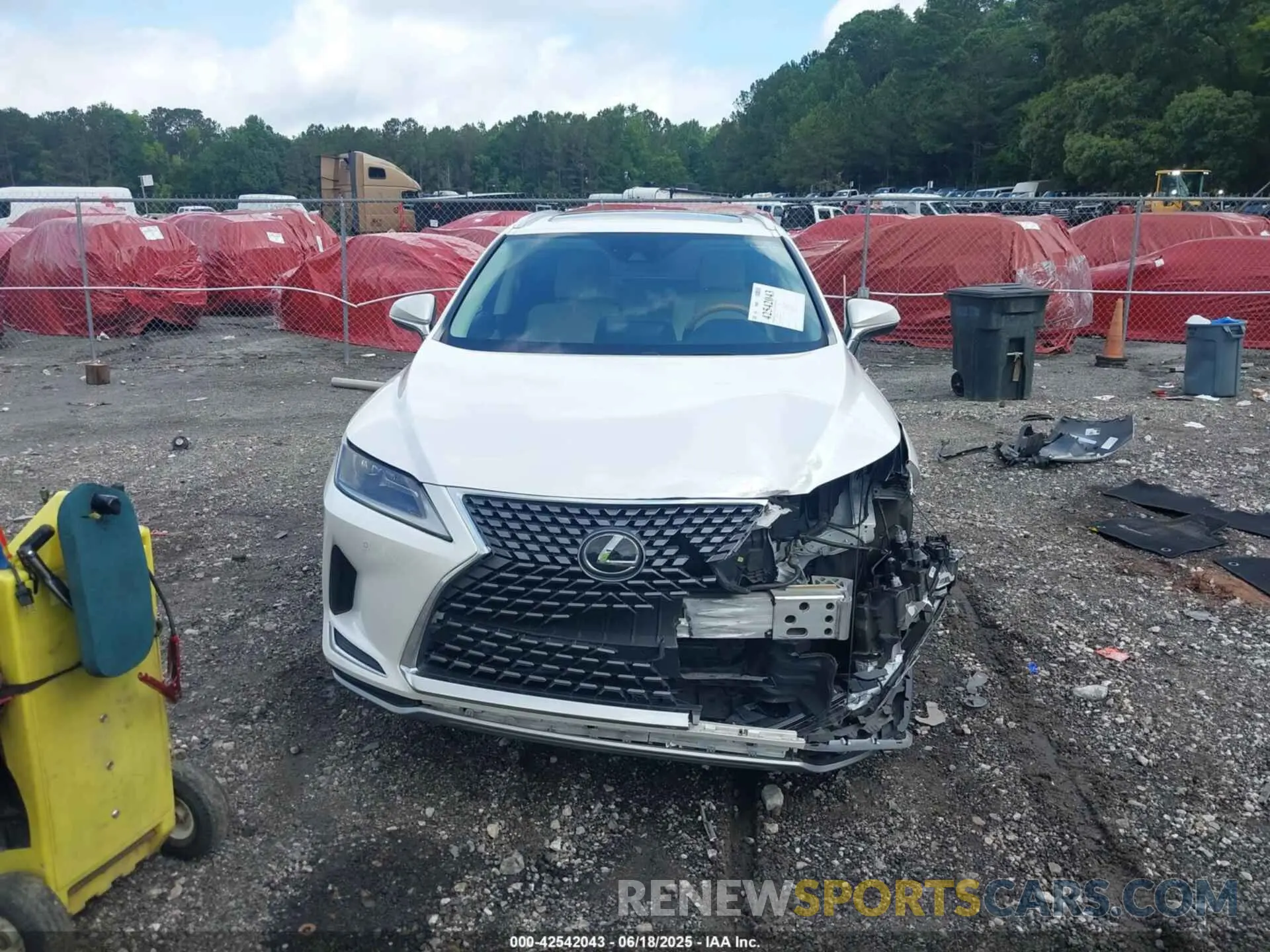 13 Photograph of a damaged car 2T2HZMAA9MC216265 LEXUS RX 350 2021