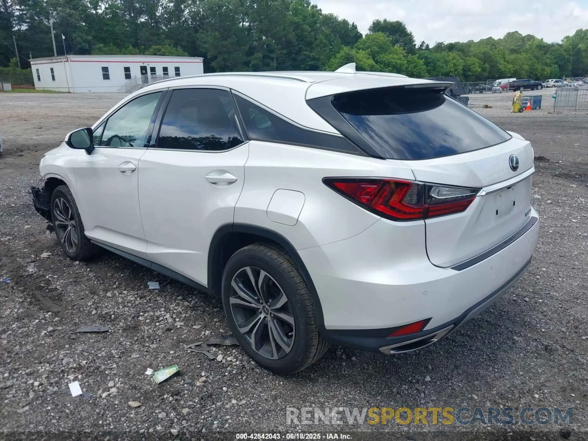 3 Photograph of a damaged car 2T2HZMAA9MC216265 LEXUS RX 350 2021