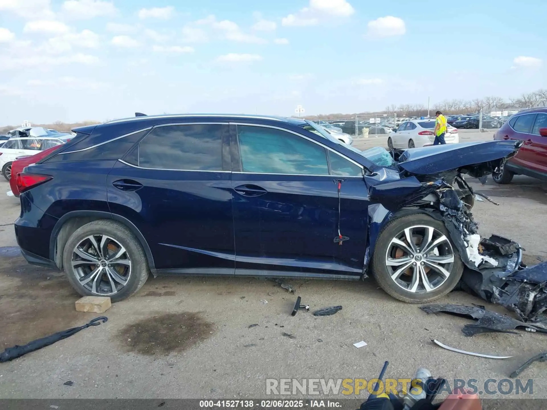 13 Photograph of a damaged car 2T2HZMAAXMC185057 LEXUS RX 350 2021