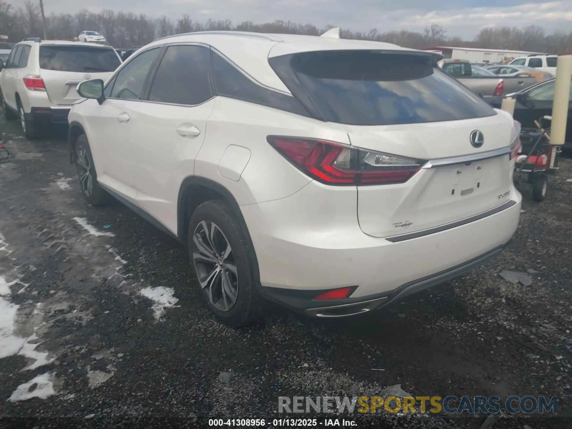 3 Photograph of a damaged car 2T2HZMDA1MC282630 LEXUS RX 350 2021
