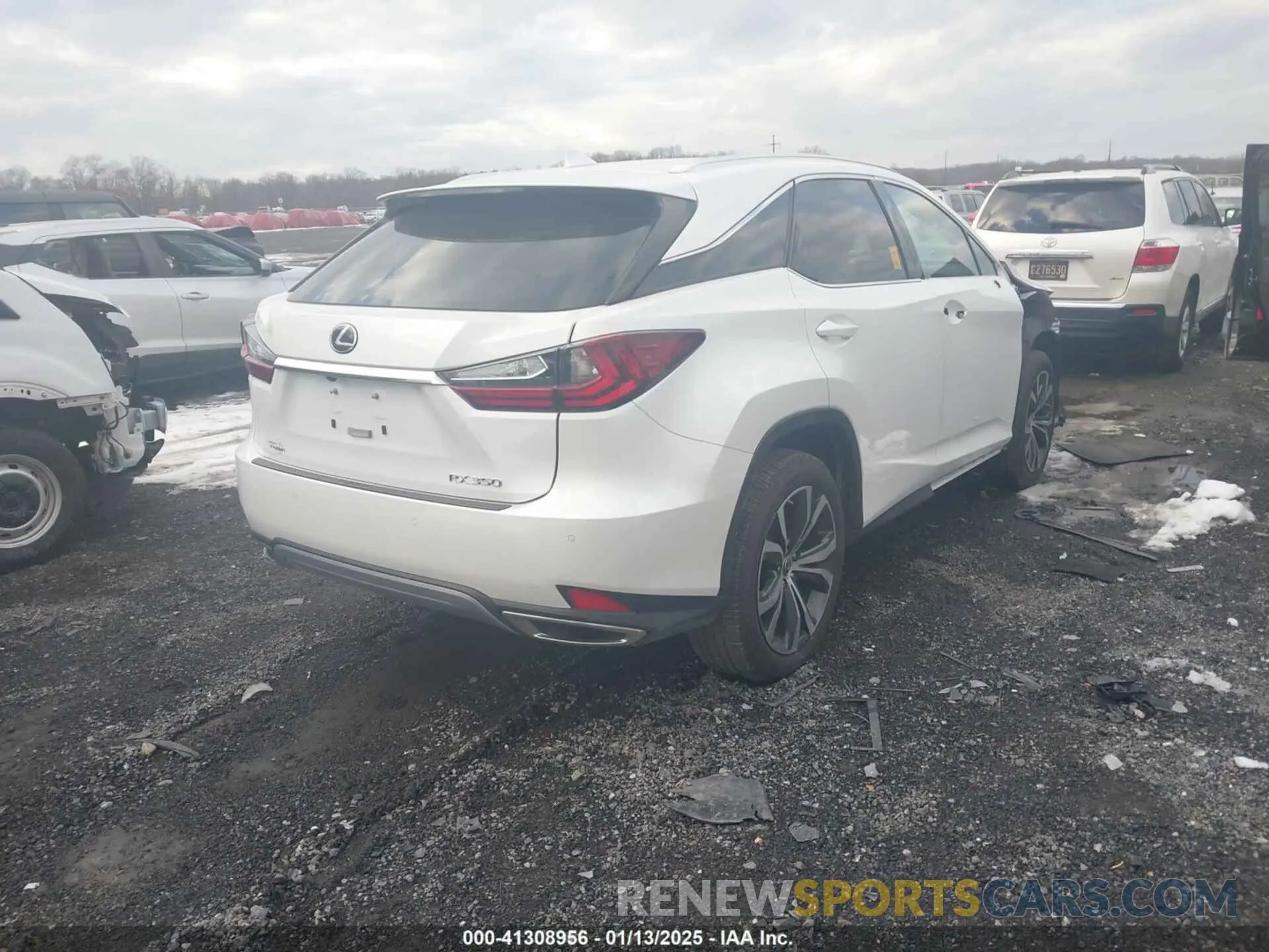 4 Photograph of a damaged car 2T2HZMDA1MC282630 LEXUS RX 350 2021